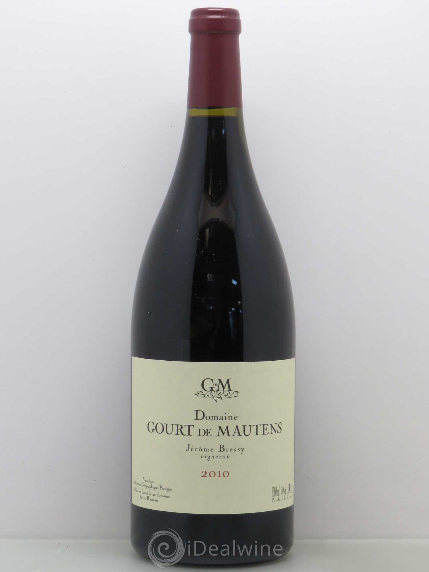 Divers IGP Vaucluse Domaine Gourt de Mautens 2010 - Posten von 1 Magnum - 0