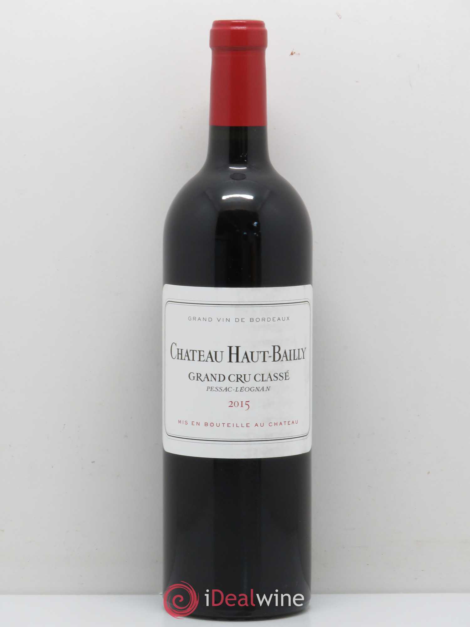 Château Haut-Bailly Cru Classé de Graves 2015 - Lot de 1 bouteille - 0