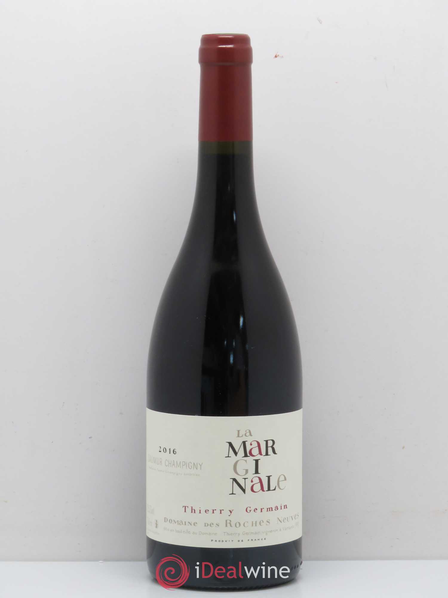 Saumur-Champigny La Marginale Domaine des Roches Neuves - Thierry Germain 2016 - Lot de 1 bouteille - 0