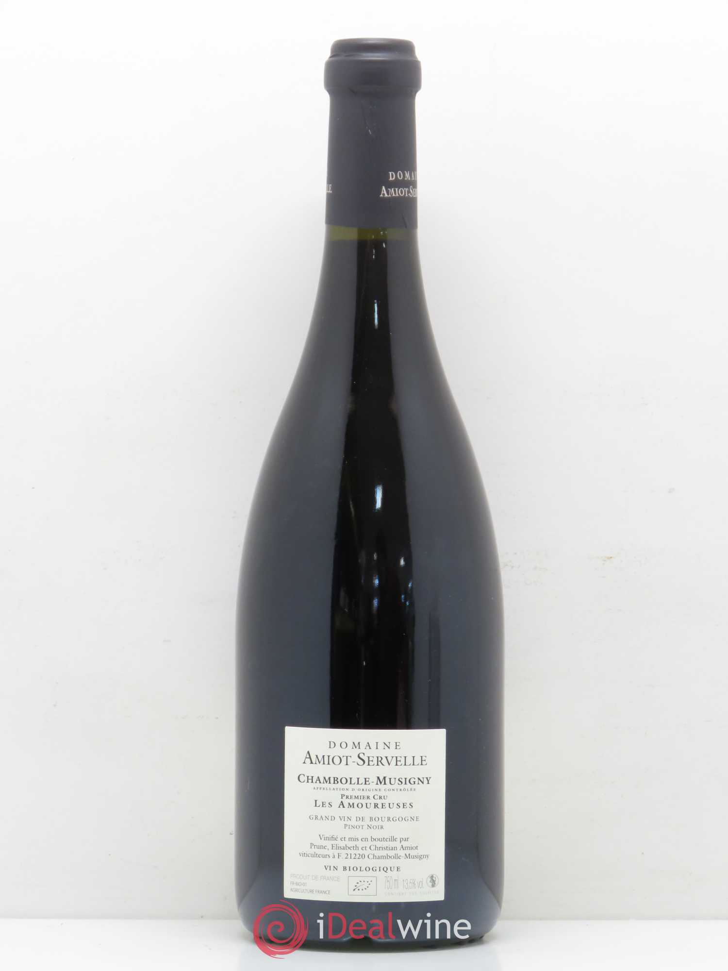 Chambolle-Musigny 1er Cru Les Amoureuses Amiot-Servelle 2016 - Lot de 1 bouteille - 1