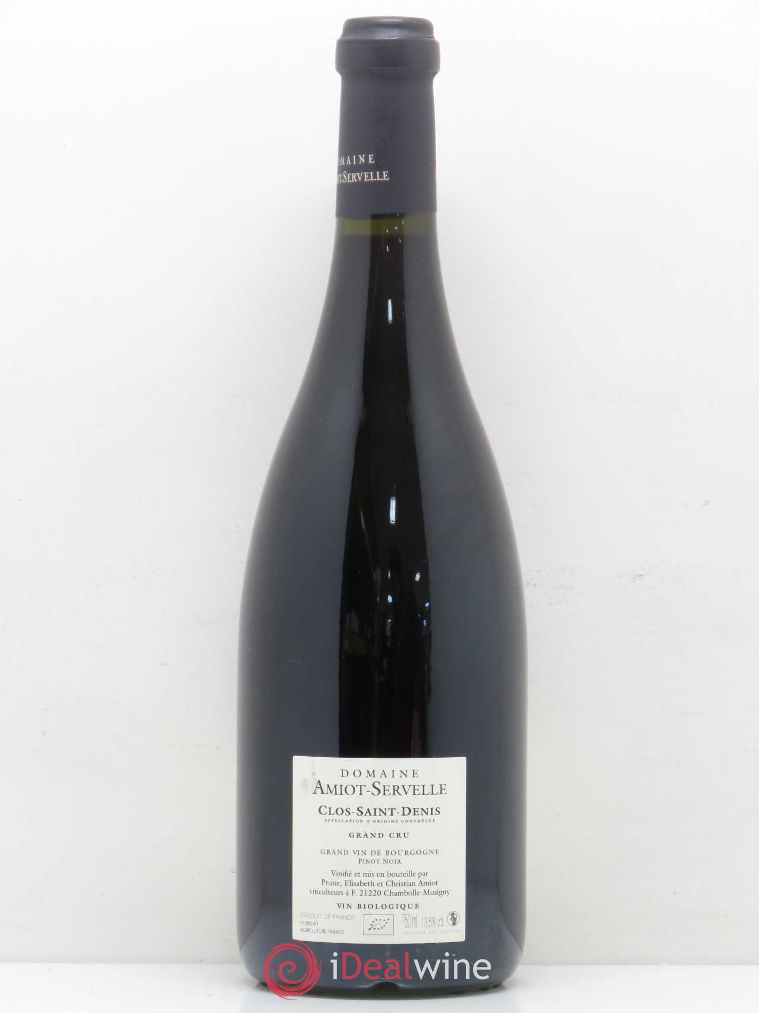 Clos Saint-Denis Grand Cru Domaine Amiot Servelle 2016 - Posten von 1 Flasche - 1