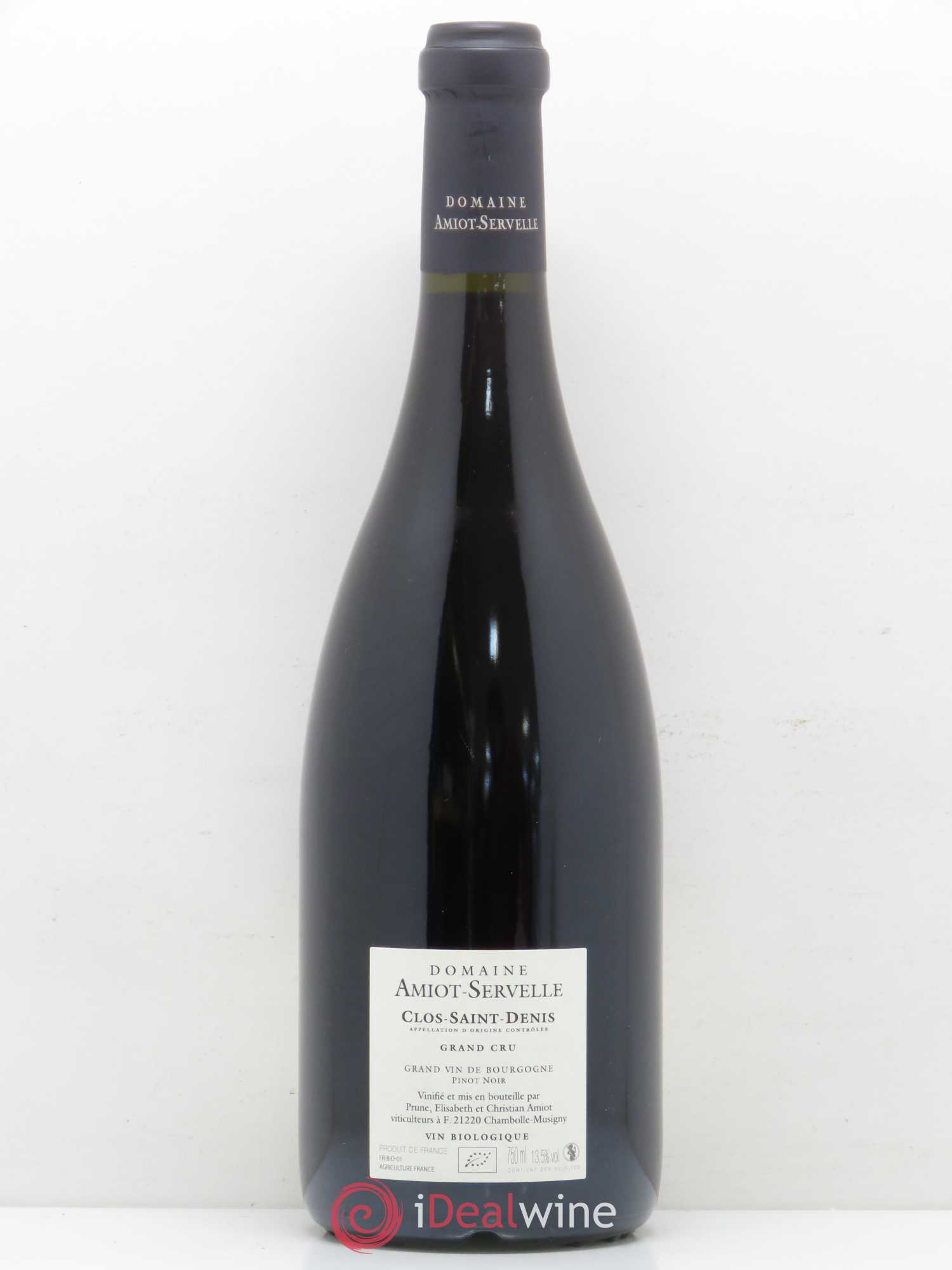 Clos Saint-Denis Grand Cru Domaine Amiot Servelle 2016 - Lotto di 1 bottiglia - 1