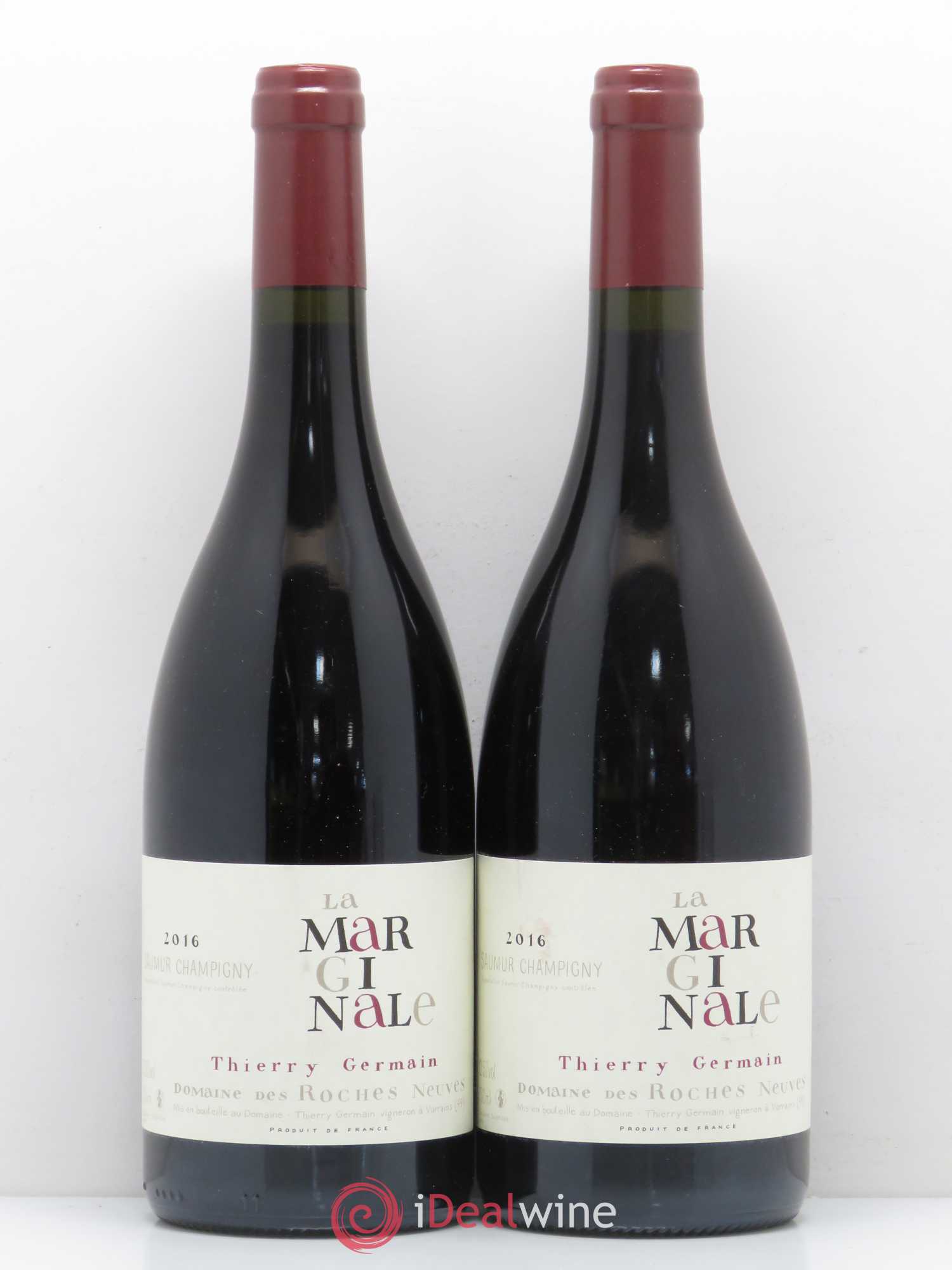 Saumur-Champigny La Marginale Domaine des Roches Neuves - Thierry Germain 2016 - Lot de 5 bouteilles - 2