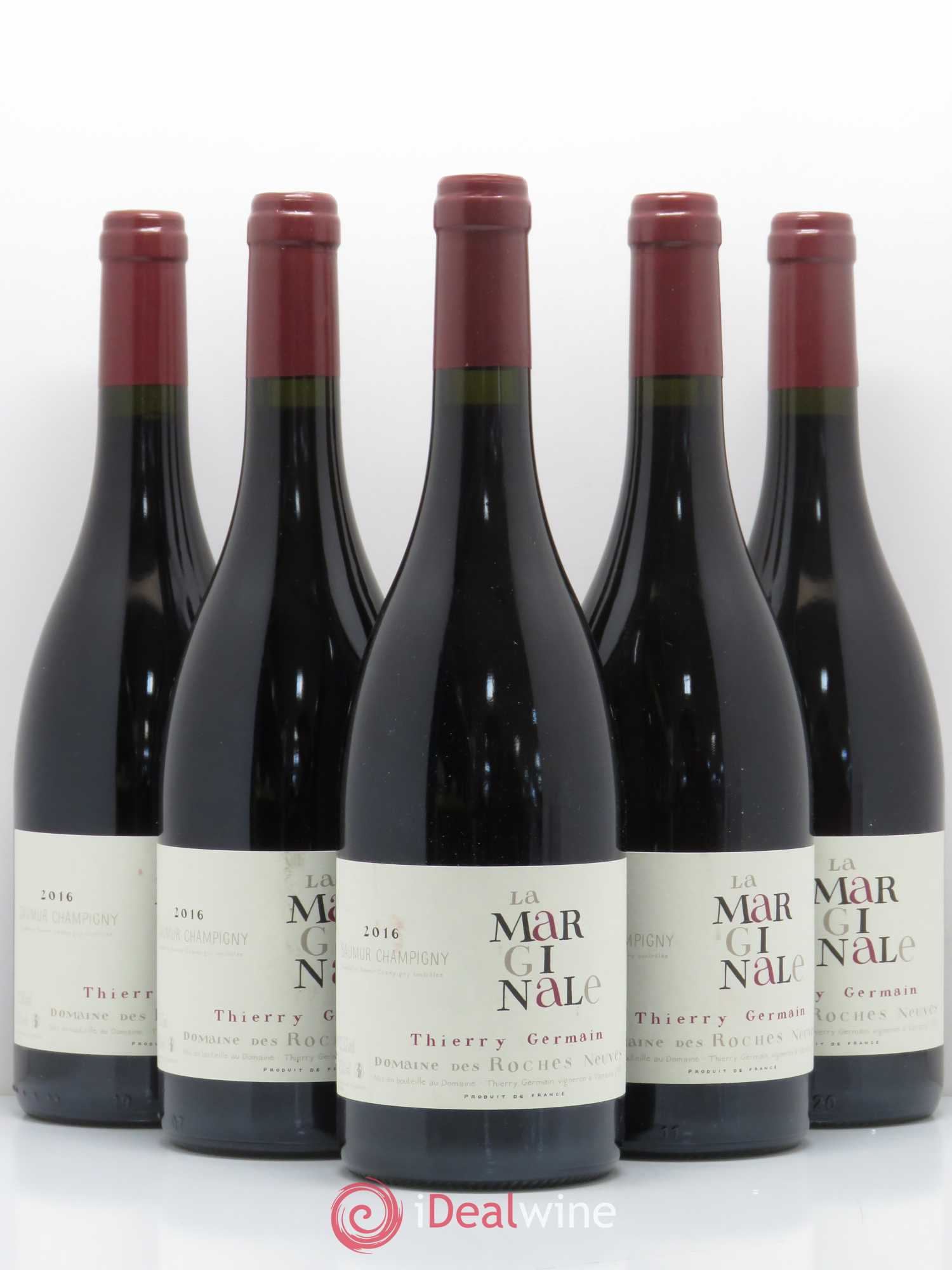 Saumur-Champigny La Marginale Domaine des Roches Neuves - Thierry Germain 2016 - Lot de 5 bouteilles - 0