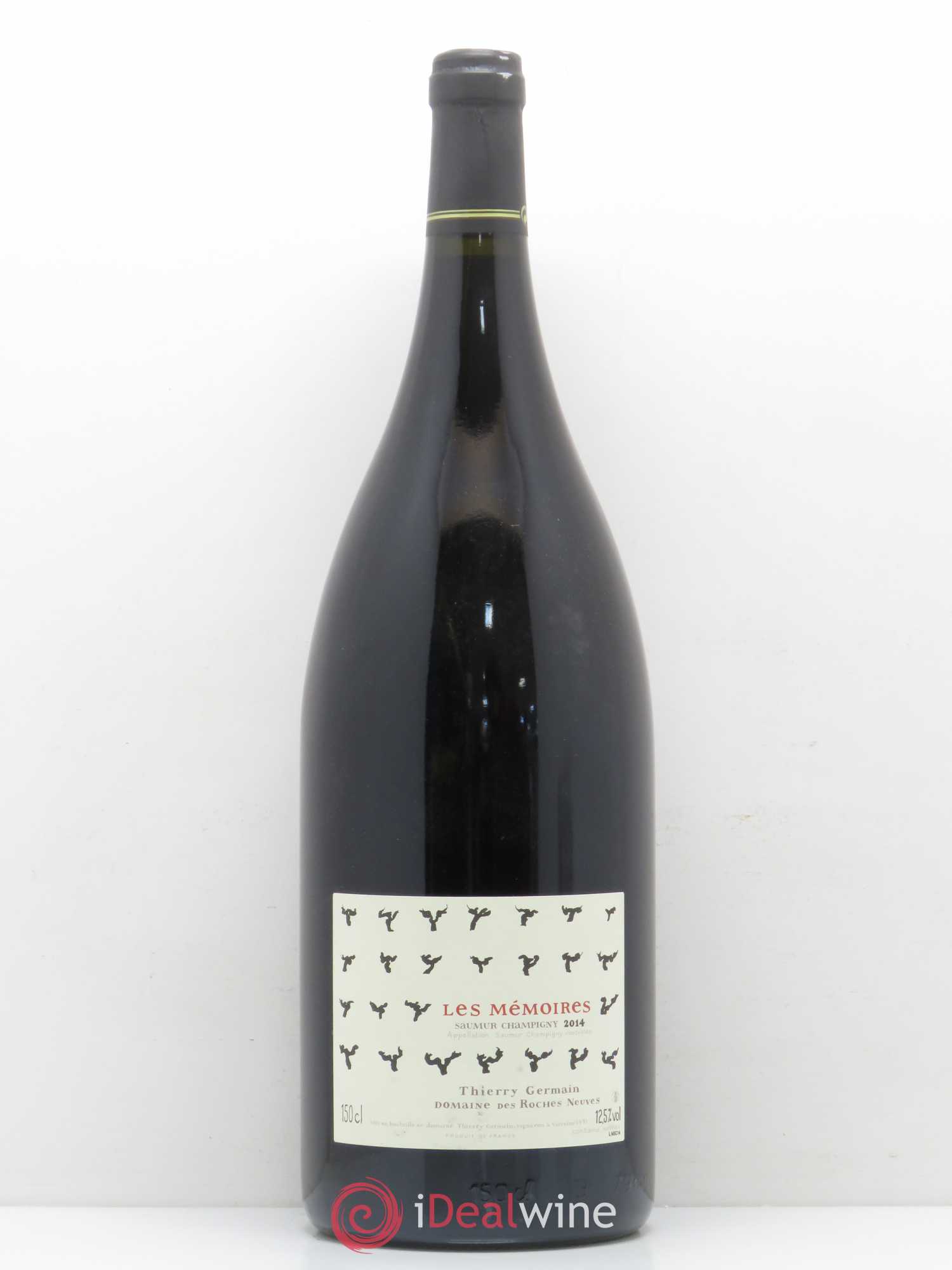 Saumur-Champigny Les Mémoires Domaine des Roches Neuves - Thierry Germain 2014 - Lot de 1 magnum - 0