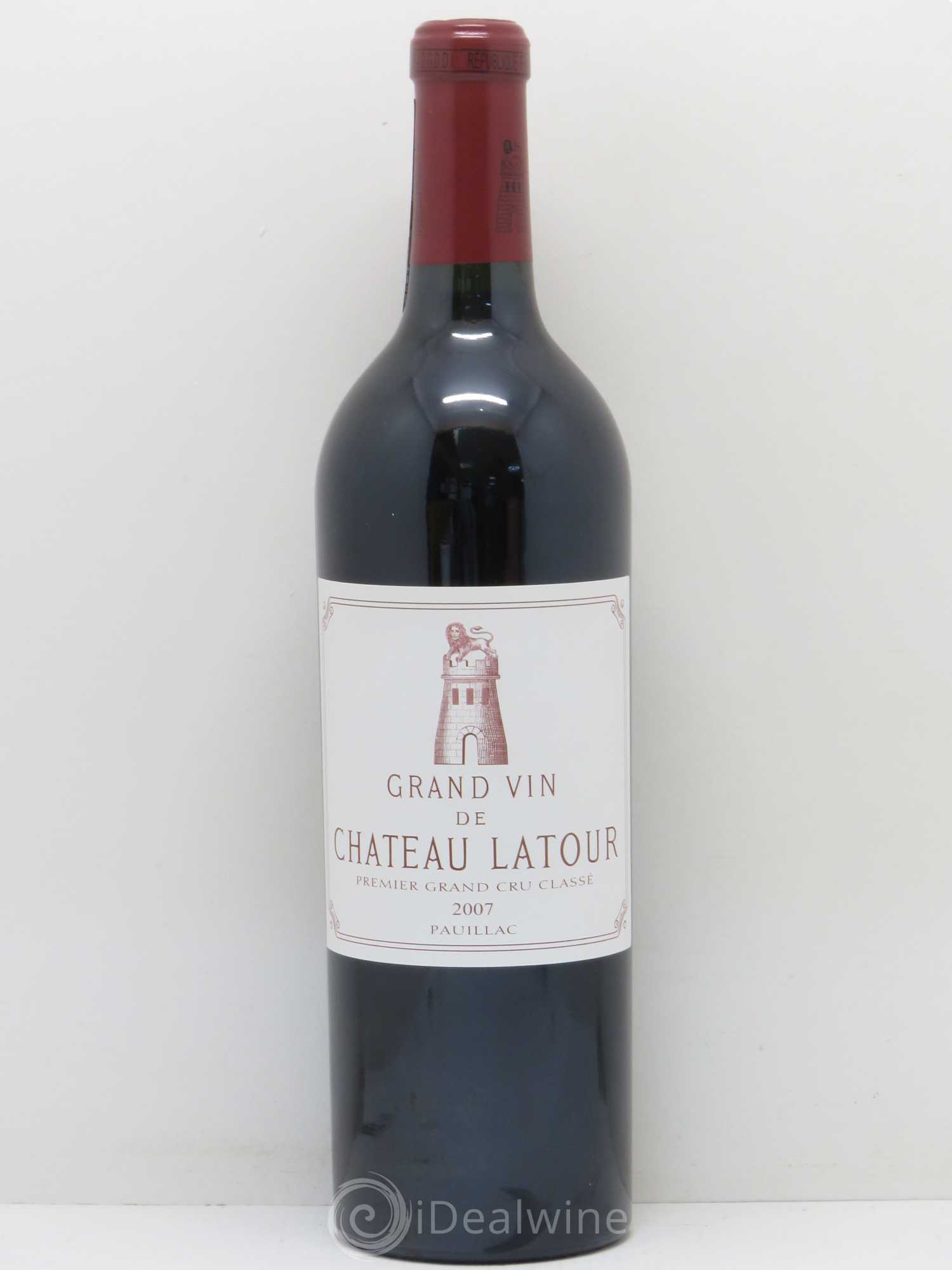 Château Latour 1er Grand Cru Classé 2007 - Lot de 1 bouteille - 0