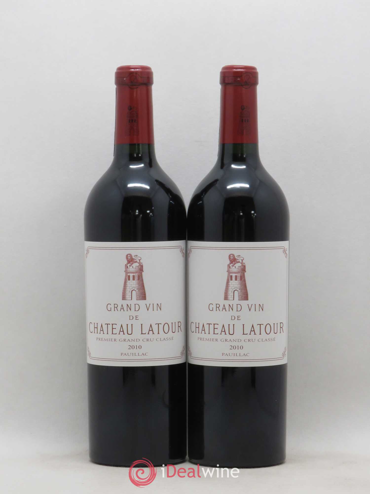Château Latour 1er Grand Cru Classé 2010 - Lot de 2 bouteilles - 0