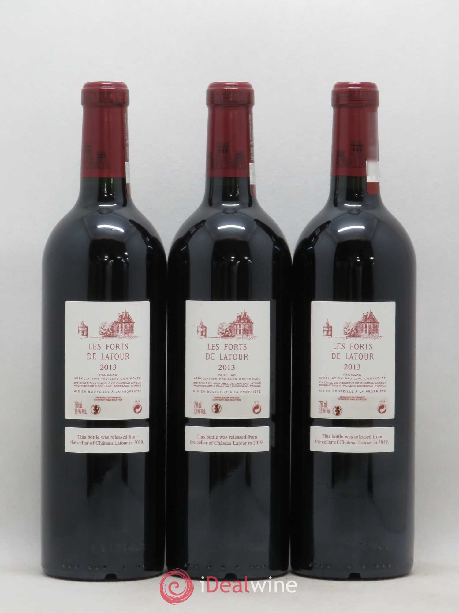 Les Forts de Latour Second Vin 2013 - Lot de 3 bouteilles - 1