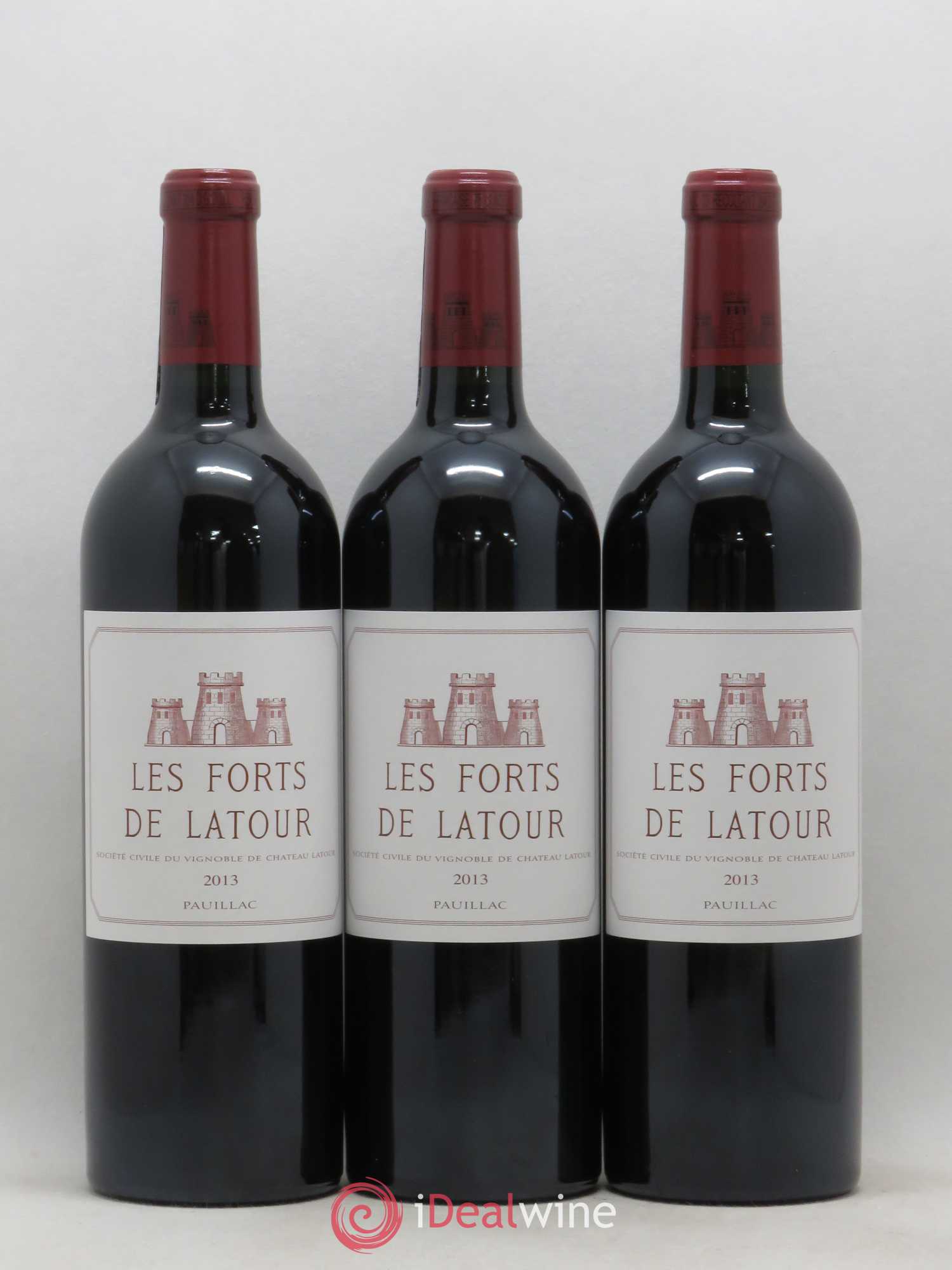 Les Forts de Latour Second Vin 2013 - Lot de 3 bouteilles - 0