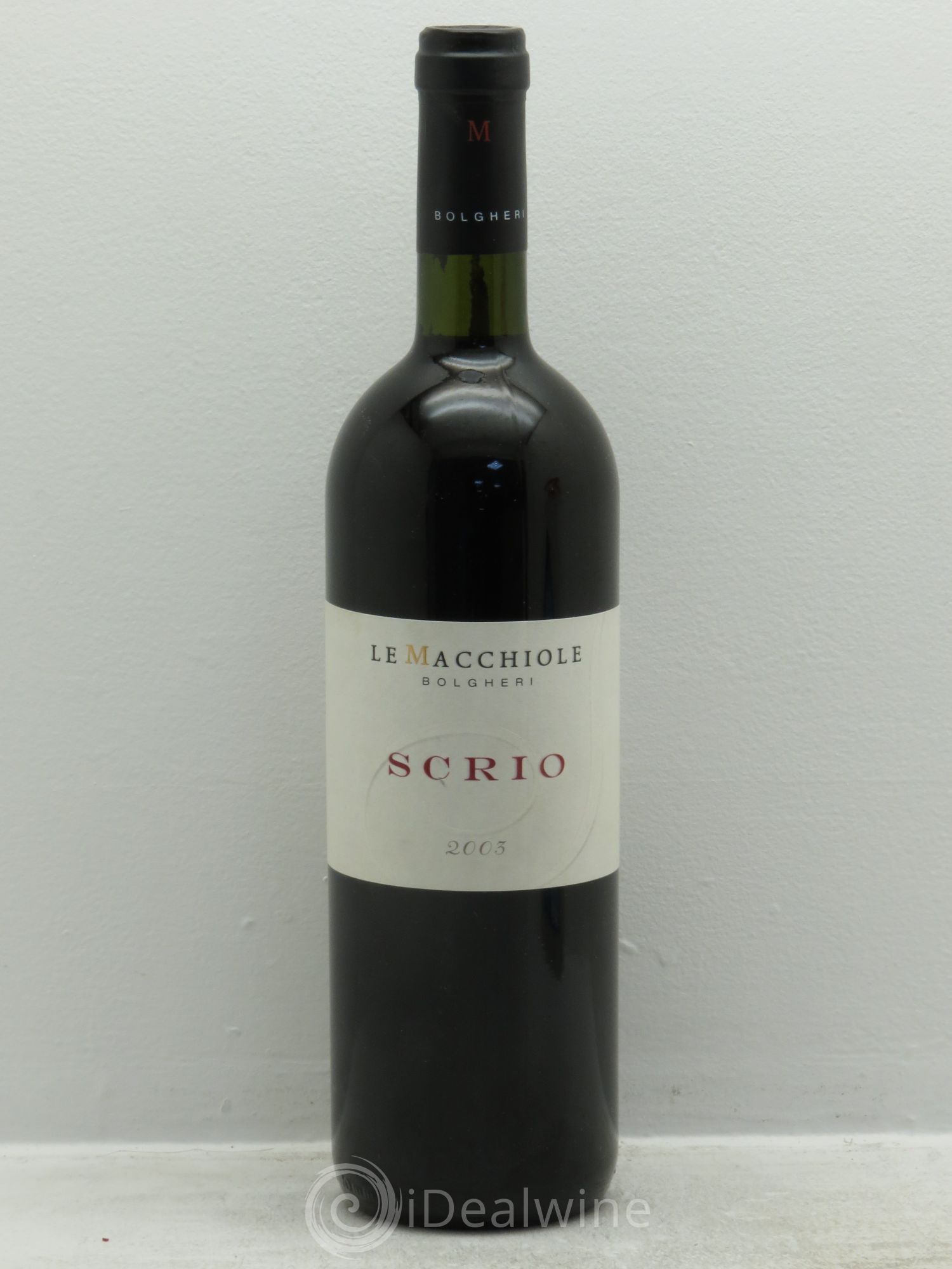 Toscana IGT Le Macchiole Scrio Le Macchiole 2003 - Lot de 1 bouteille - 0