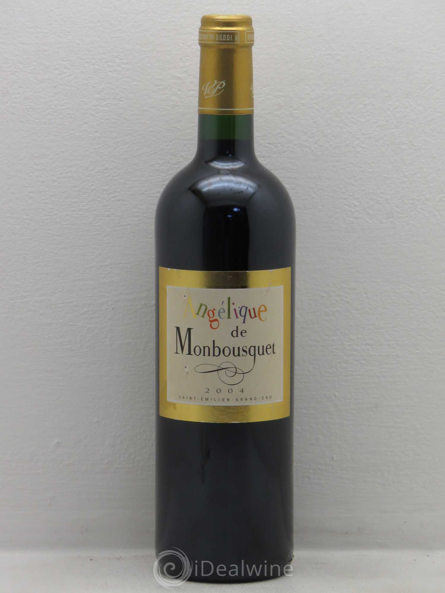 Saint-Émilion Angélique de Monbousquet 2004 - Posten von 1 Flasche - 0