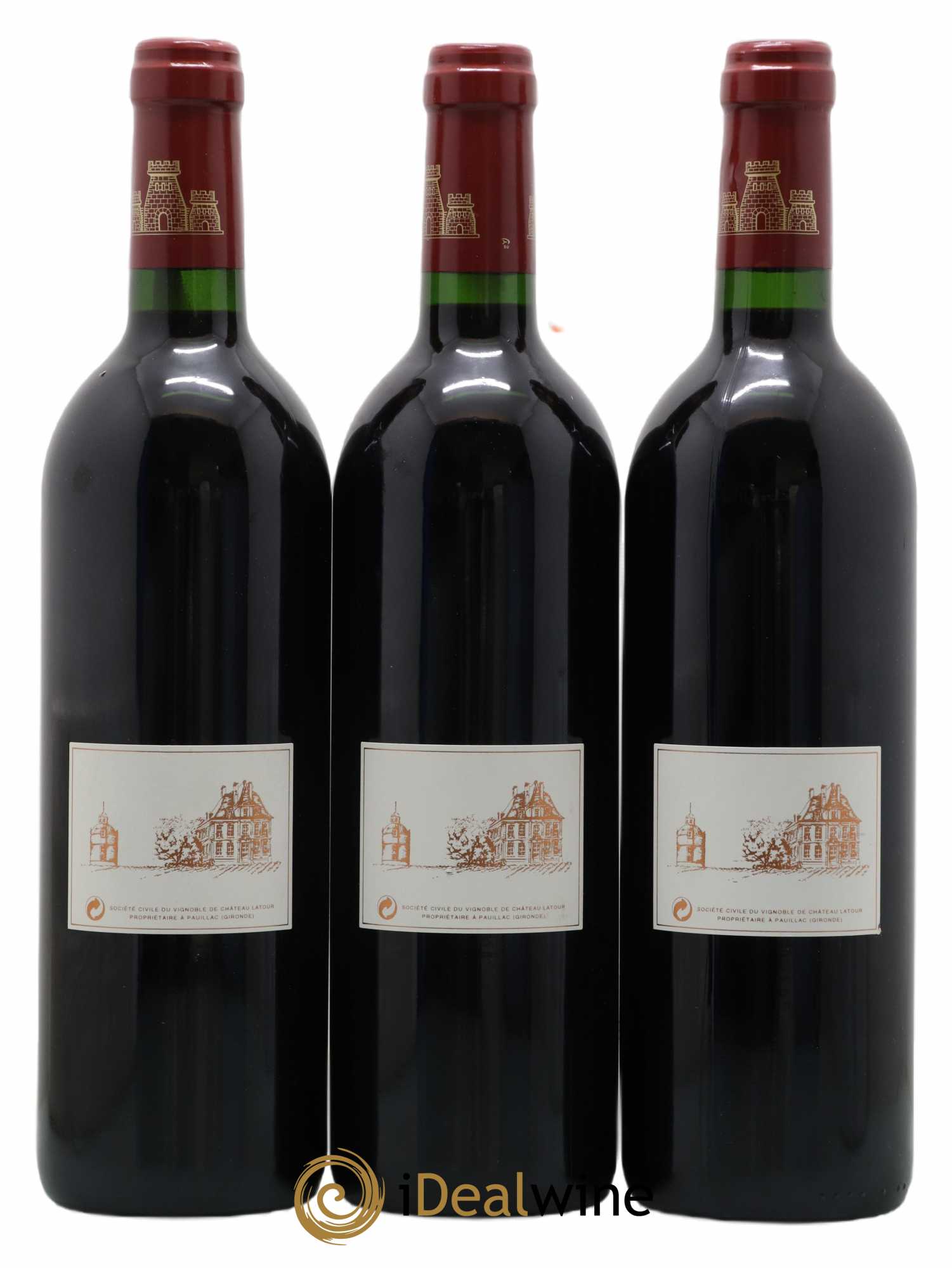 Les Forts de Latour Second Vin 1998 - Lot of 3 bottles - 1