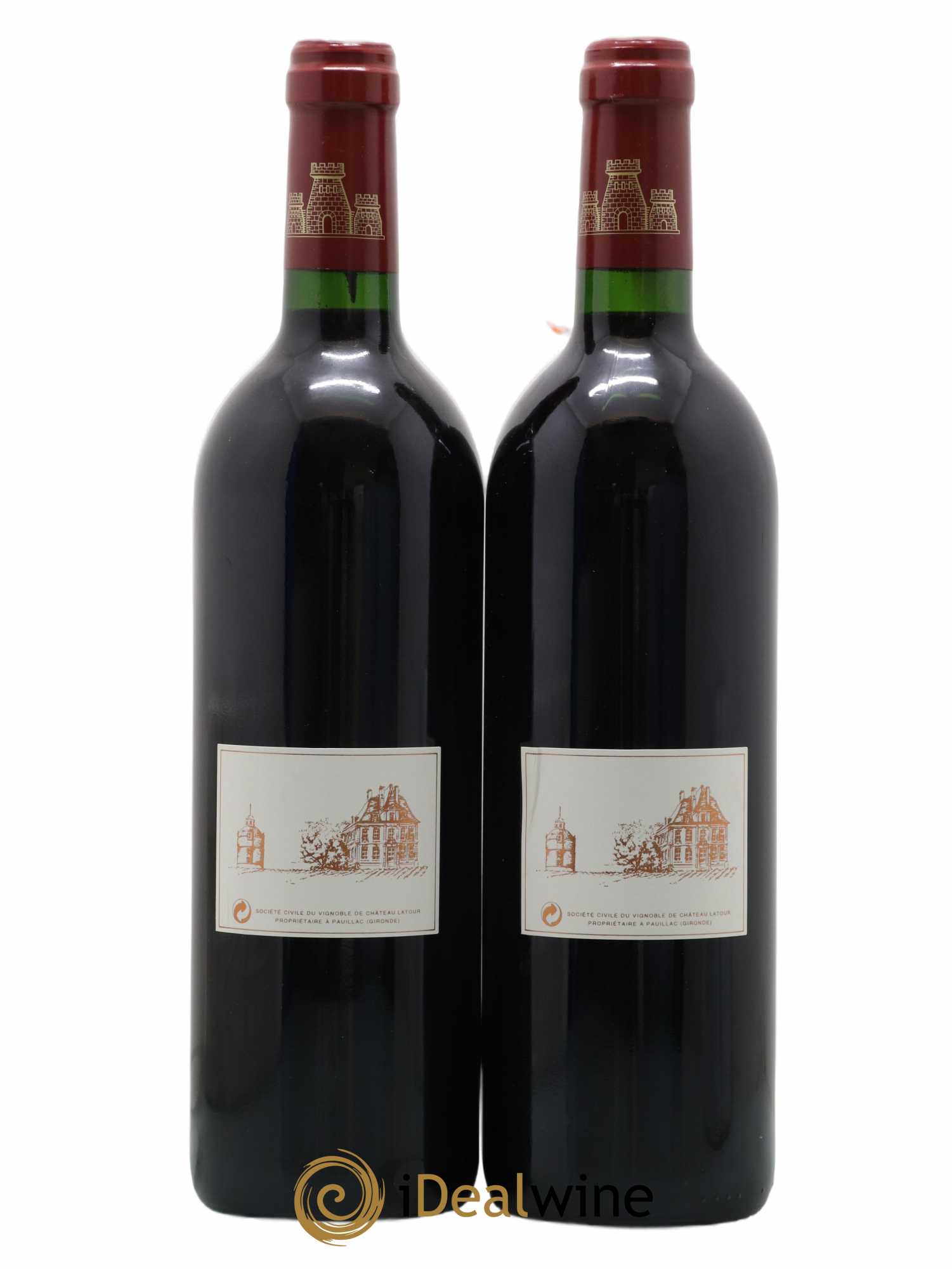 Les Forts de Latour Second Vin 1998 - Posten von 2 Flaschen - 1