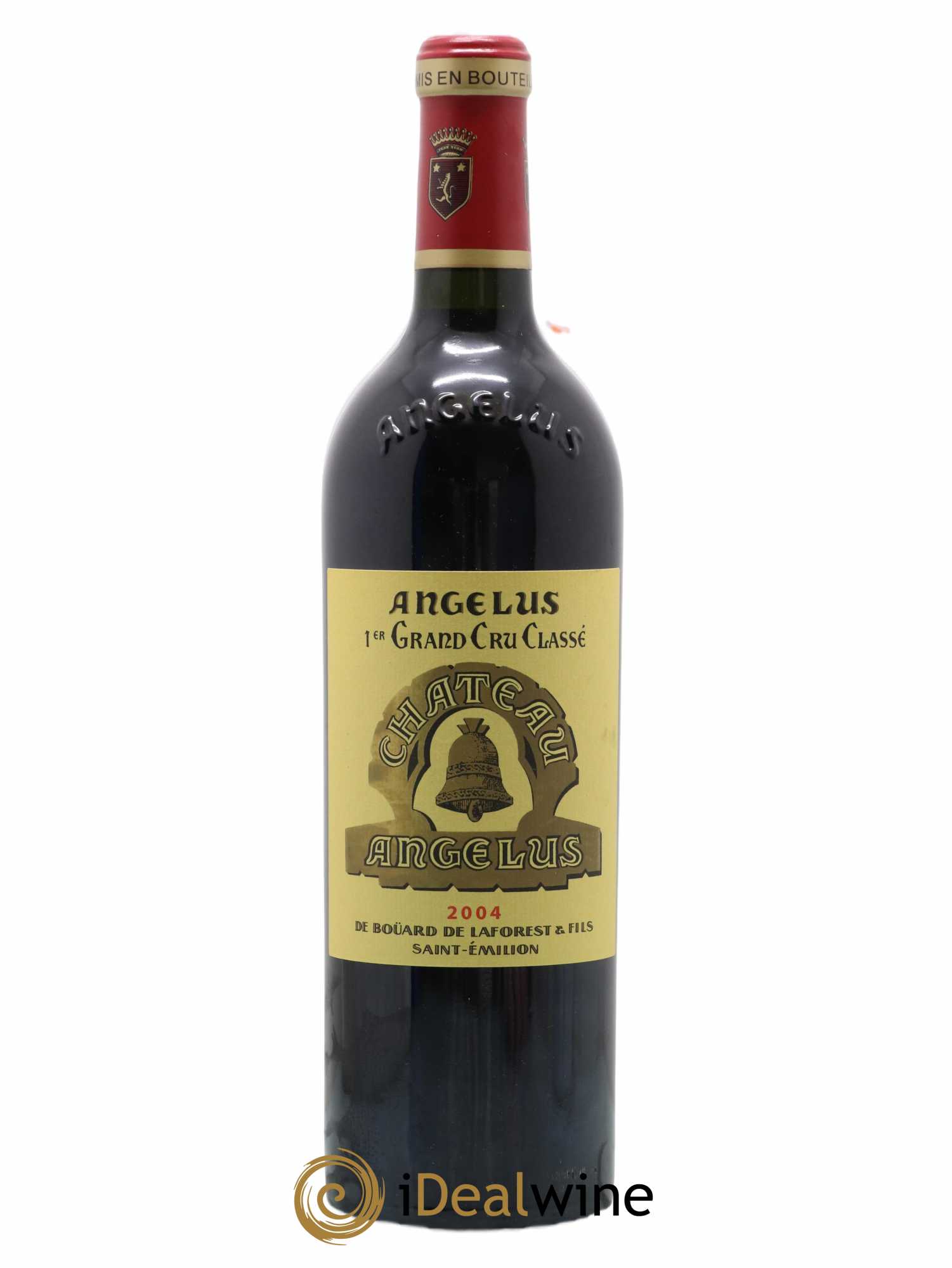 Château Angélus 1er Grand Cru Classé A 2004 - Lot de 1 bouteille - 0