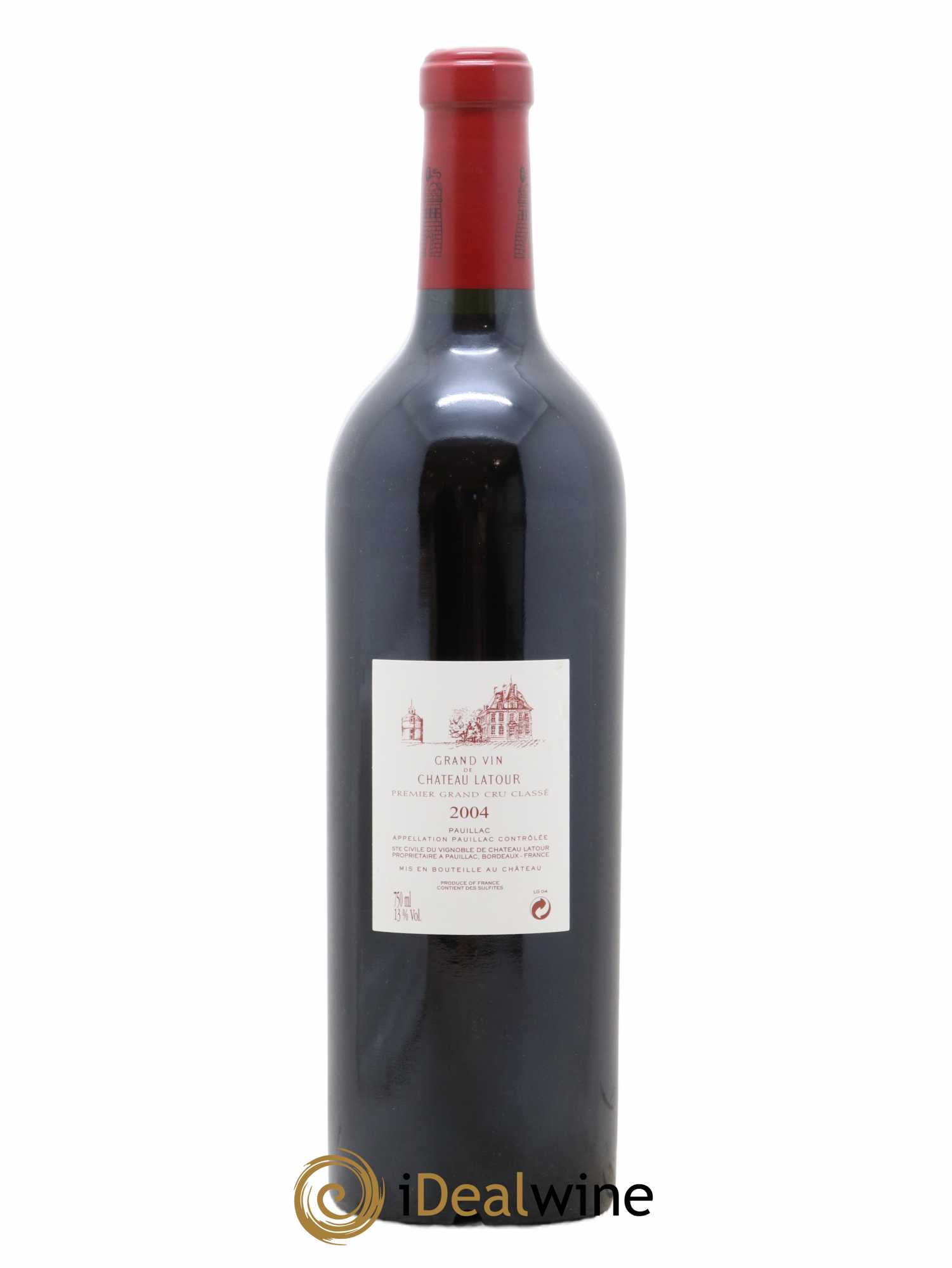 Château Latour 1er Grand Cru Classé 2004 - Lot de 1 bouteille - 1