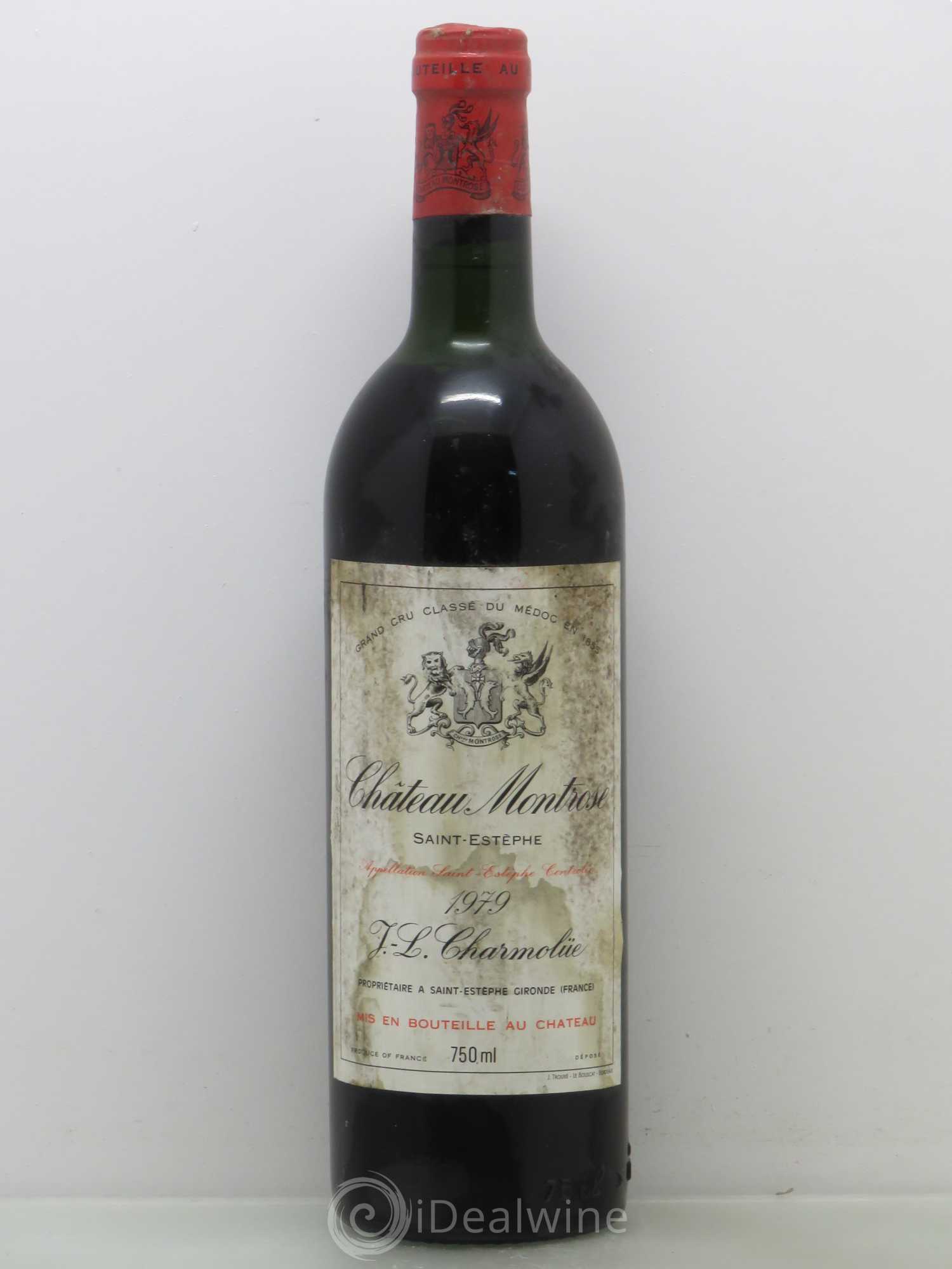Château Montrose 2ème Grand Cru Classé 1979 - Lot de 1 bouteille - 0