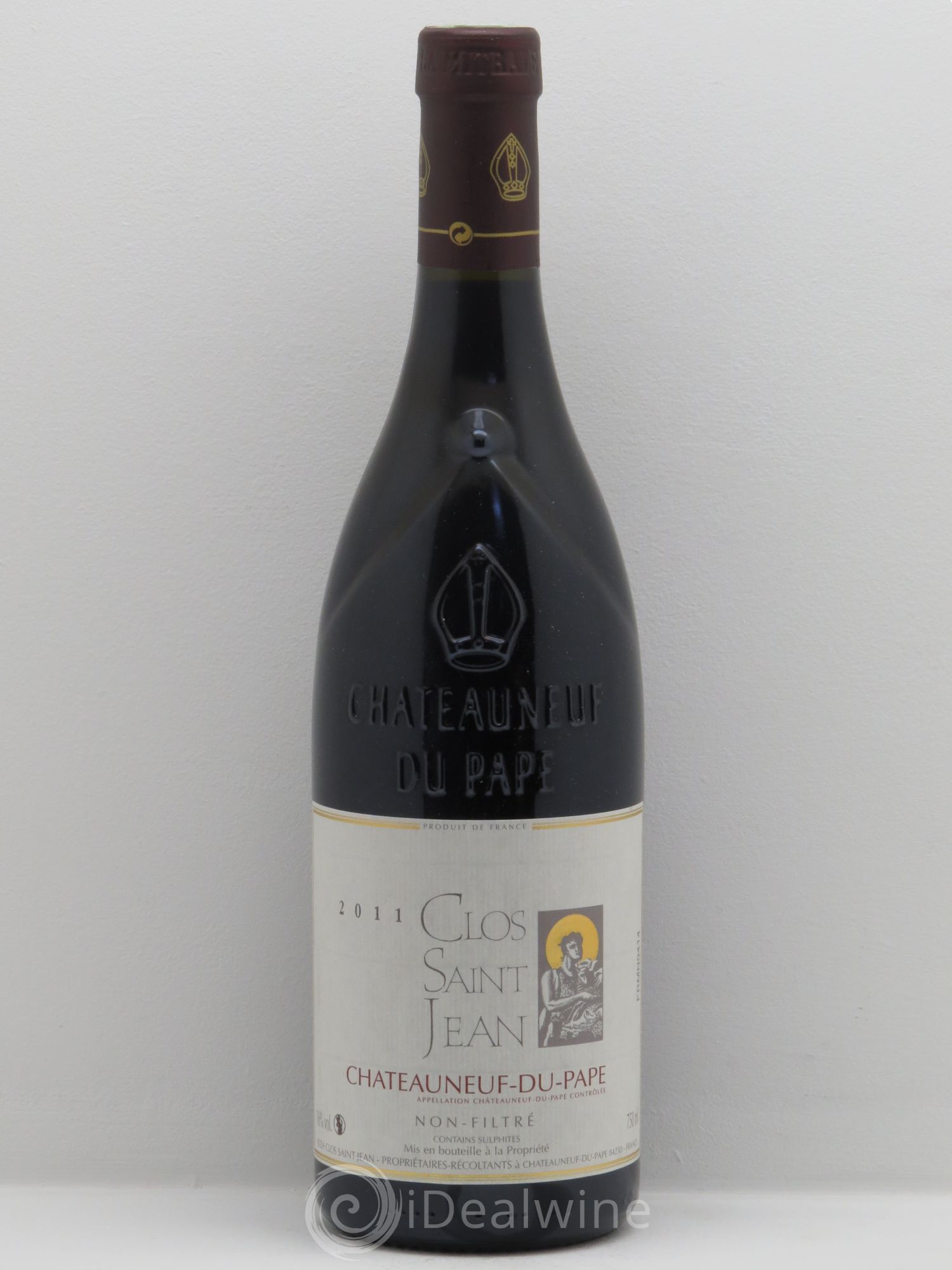 Châteauneuf-du-Pape Clos Saint Jean 2011 - Posten von 1 Flasche - 0