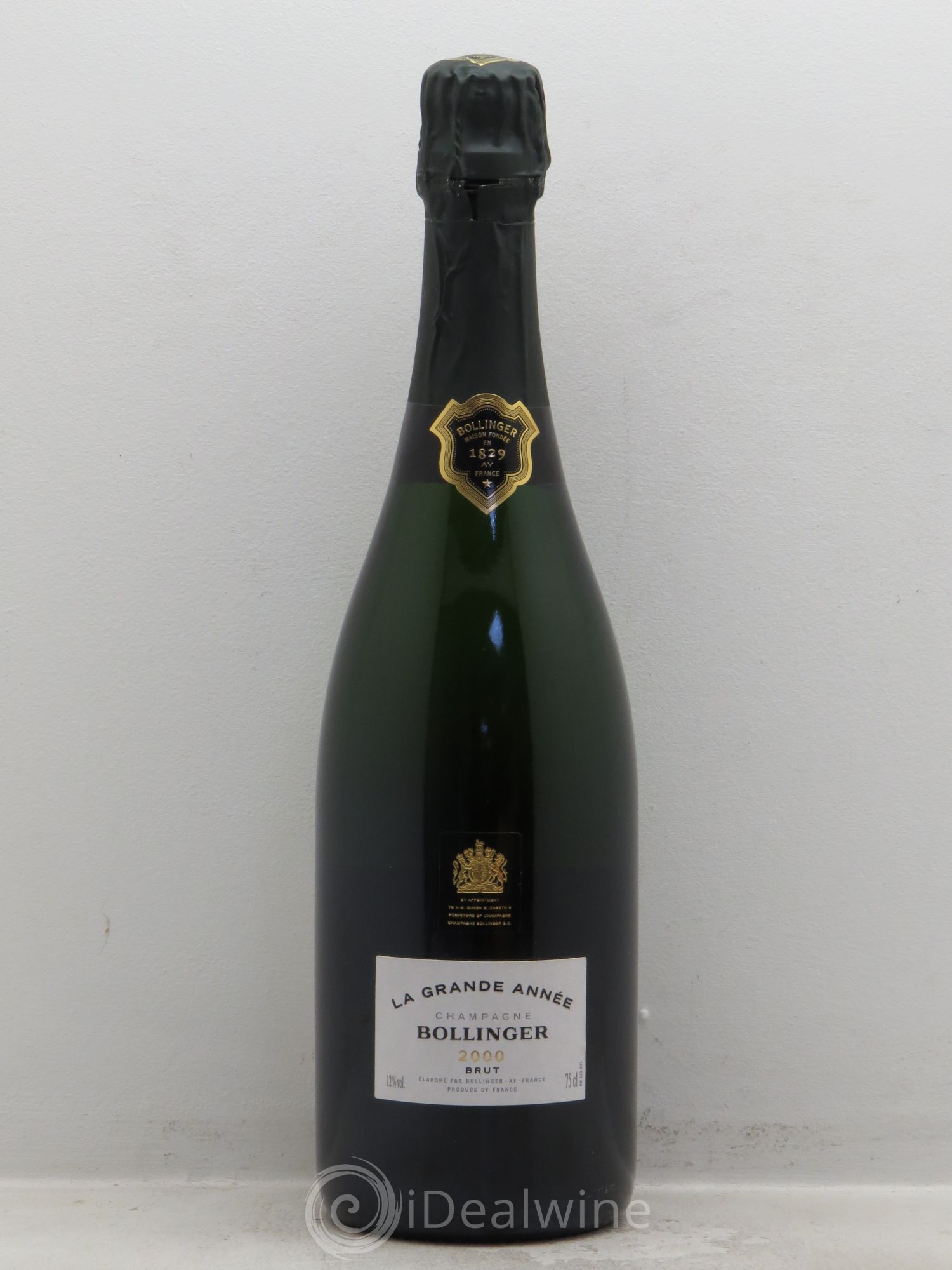 La Grande Année Brut Bollinger 2000 - Lot de 1 bouteille - 0