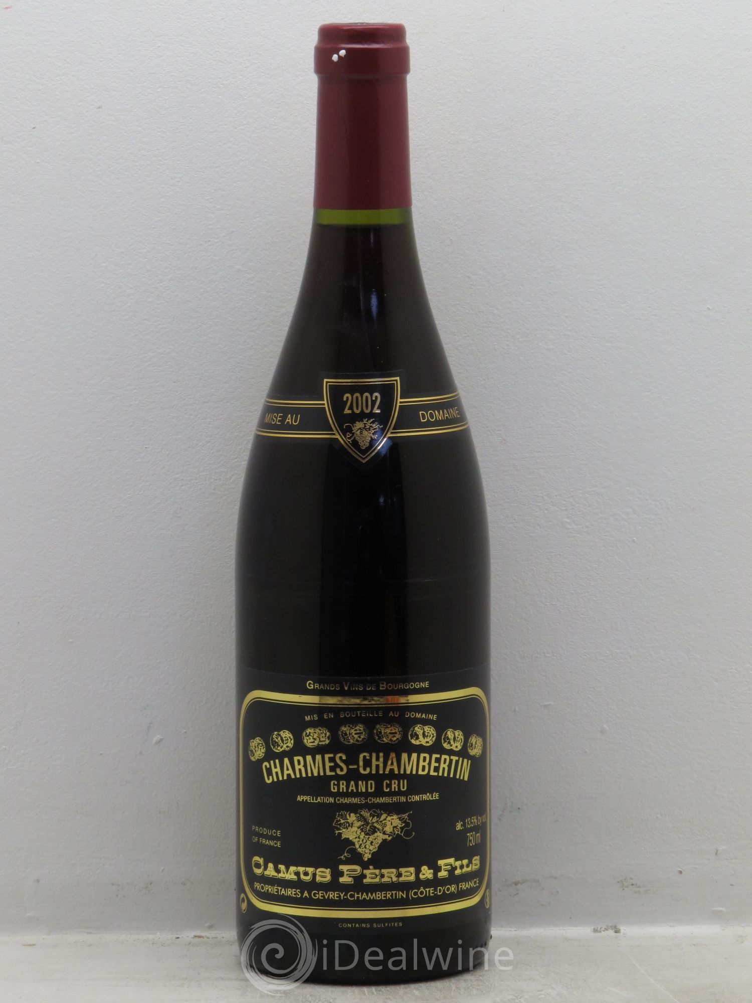 Charmes-Chambertin Grand Cru 2002 - Lot de 1 bouteille - 0