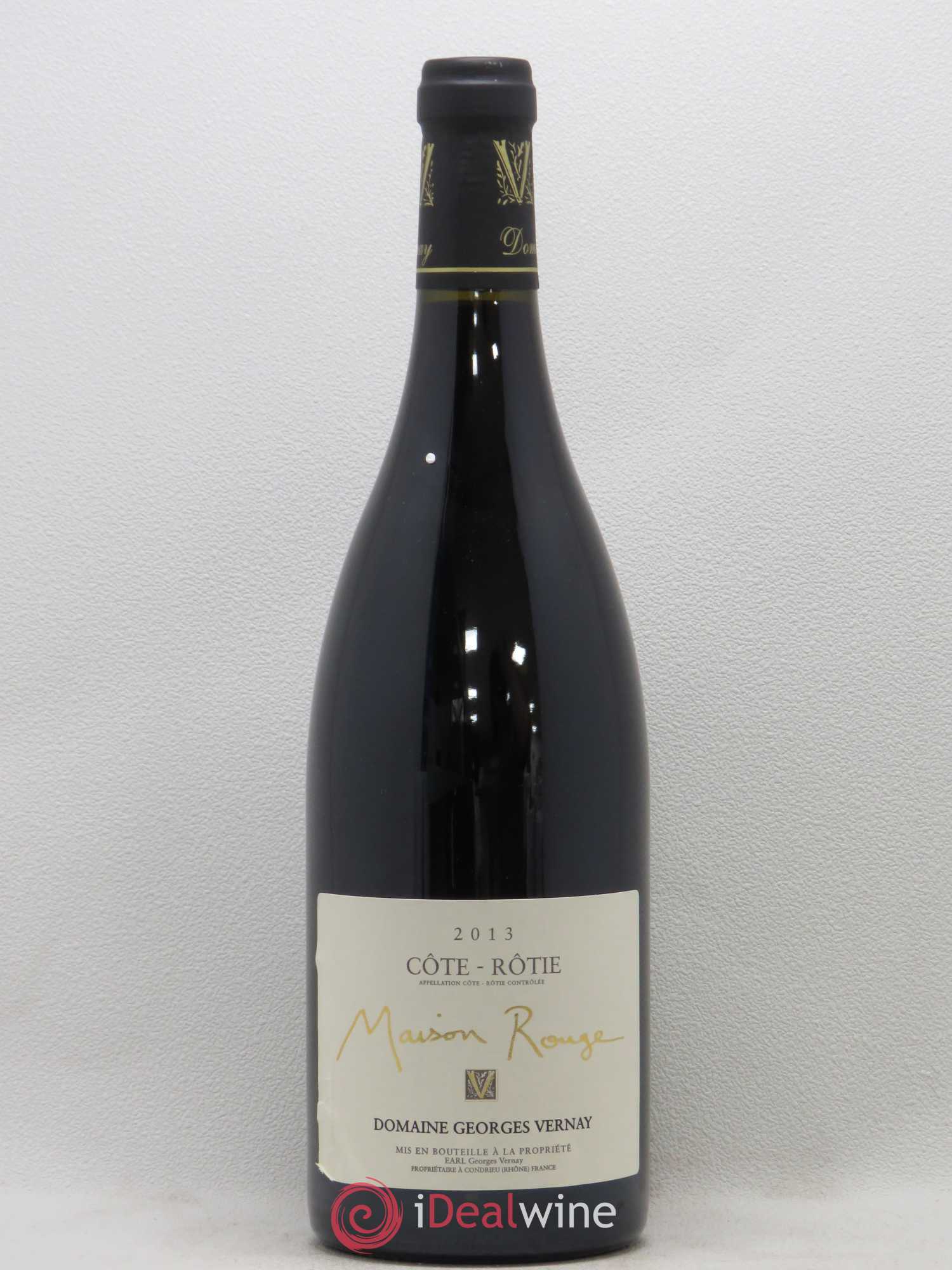 Côte-Rôtie Maison Rouge Georges Vernay 2013 - Lot de 1 bouteille - 0