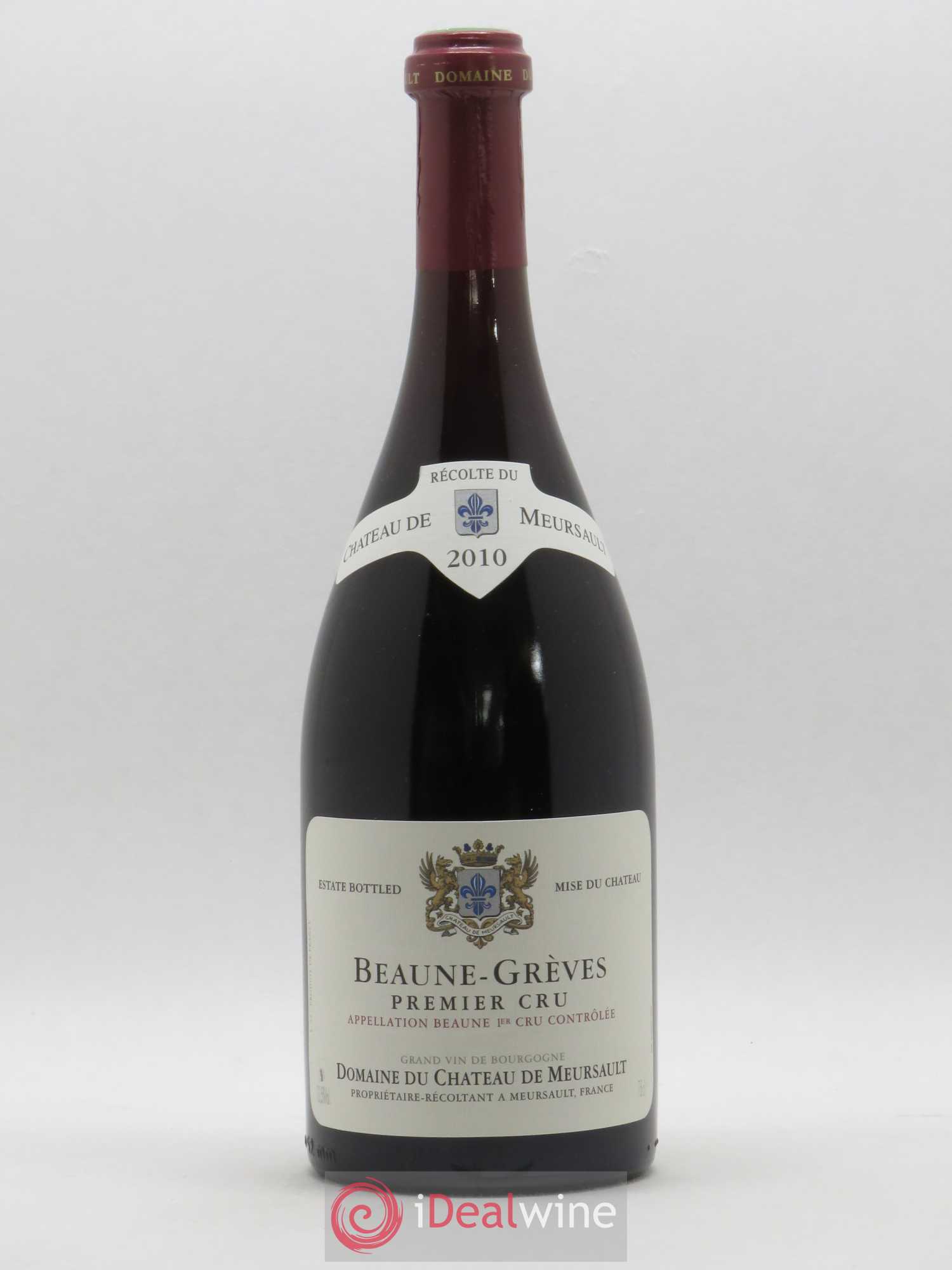Beaune 1er Cru Greves Château de Meursault 2009 - Posten von 1 Flasche - 0