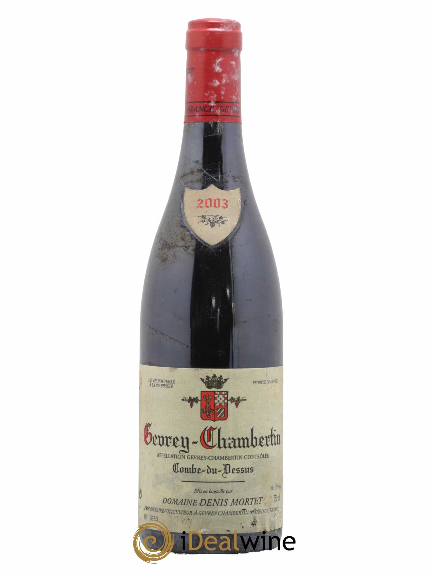 Gevrey-Chambertin Combe du Dessus Denis Mortet (Domaine) 2003 - Lot de 1 bouteille - 0