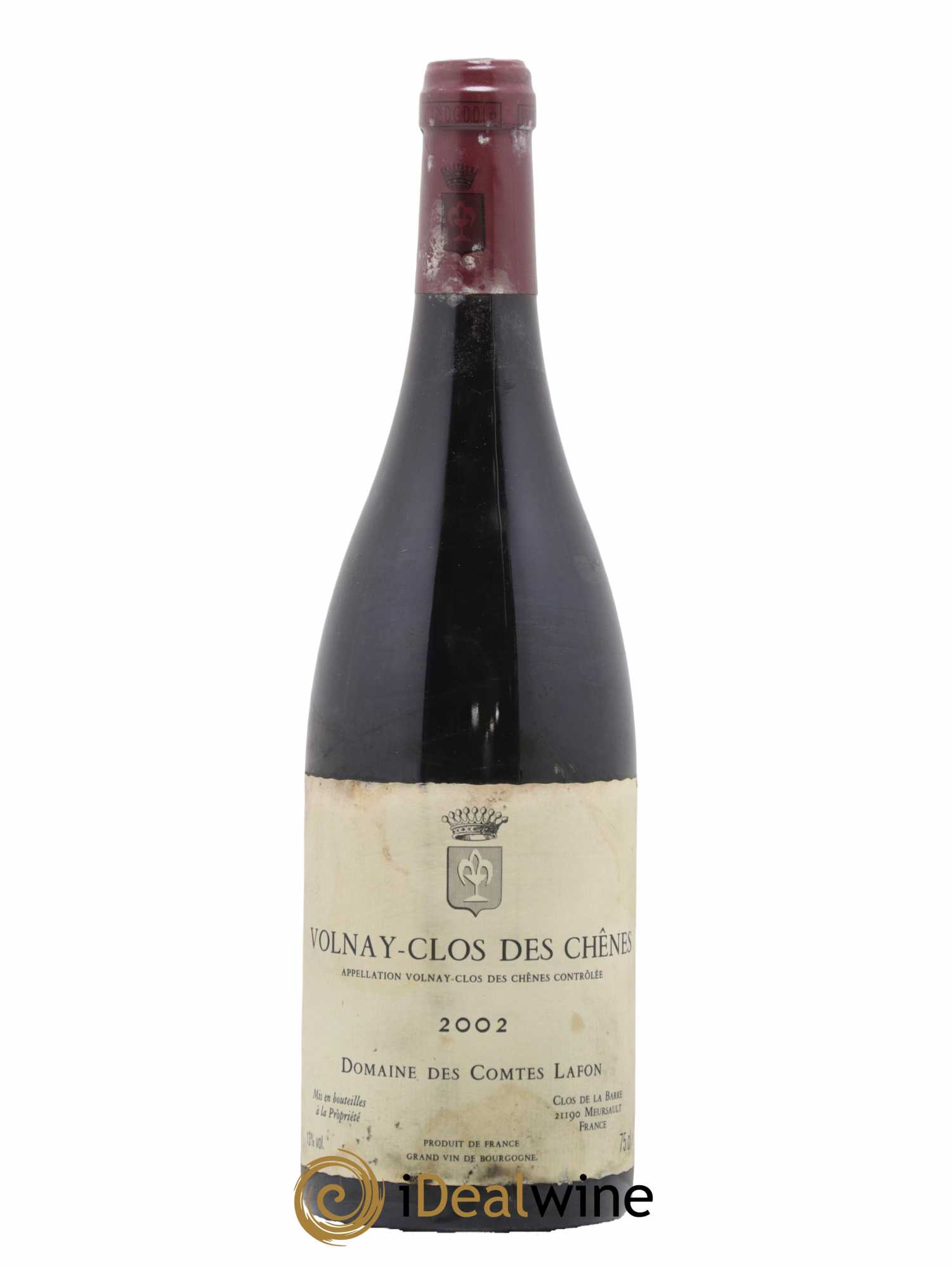 Volnay 1er Cru Clos des Chênes Comtes Lafon (Domaine des) 2002 - Lot de 1 bouteille - 0