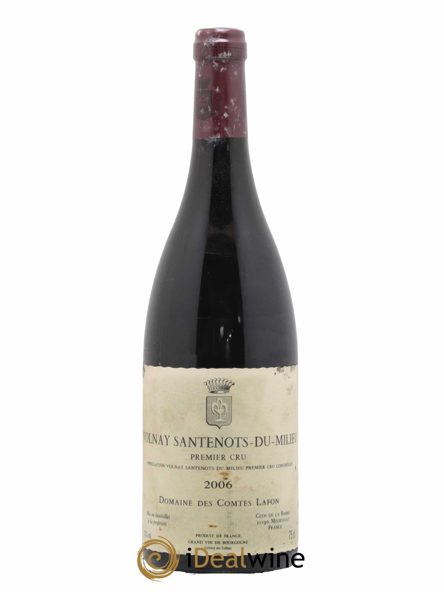 Volnay 1er Cru Santenots du Milieu Comtes Lafon (Domaine des) 2006 - Lot de 1 bouteille - 0