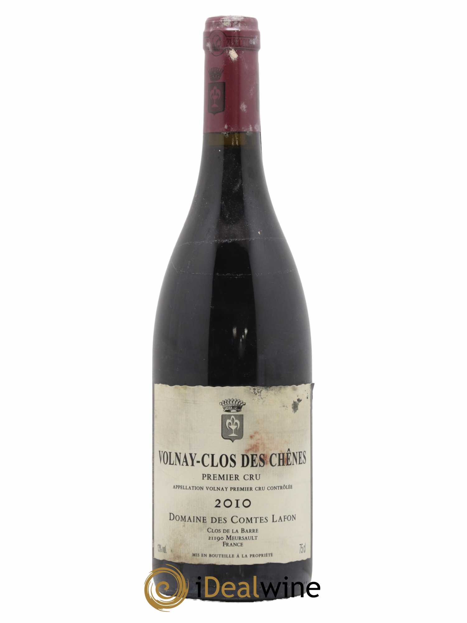 Volnay 1er Cru Clos des Chênes Comtes Lafon (Domaine des) 2010 - Lot de 1 bouteille - 0