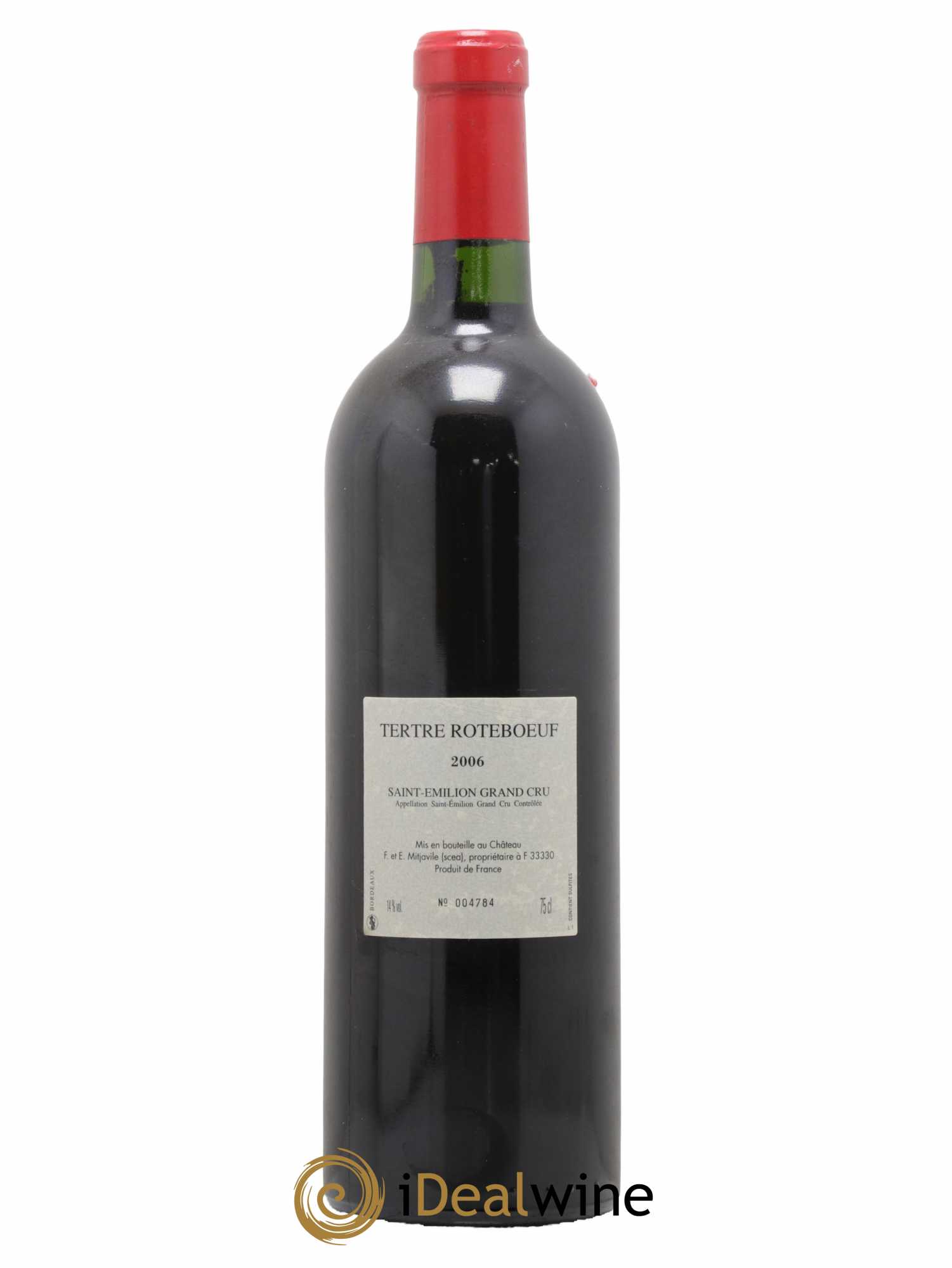 Château Tertre Roteboeuf 2006 - Lot de 1 bouteille - 1