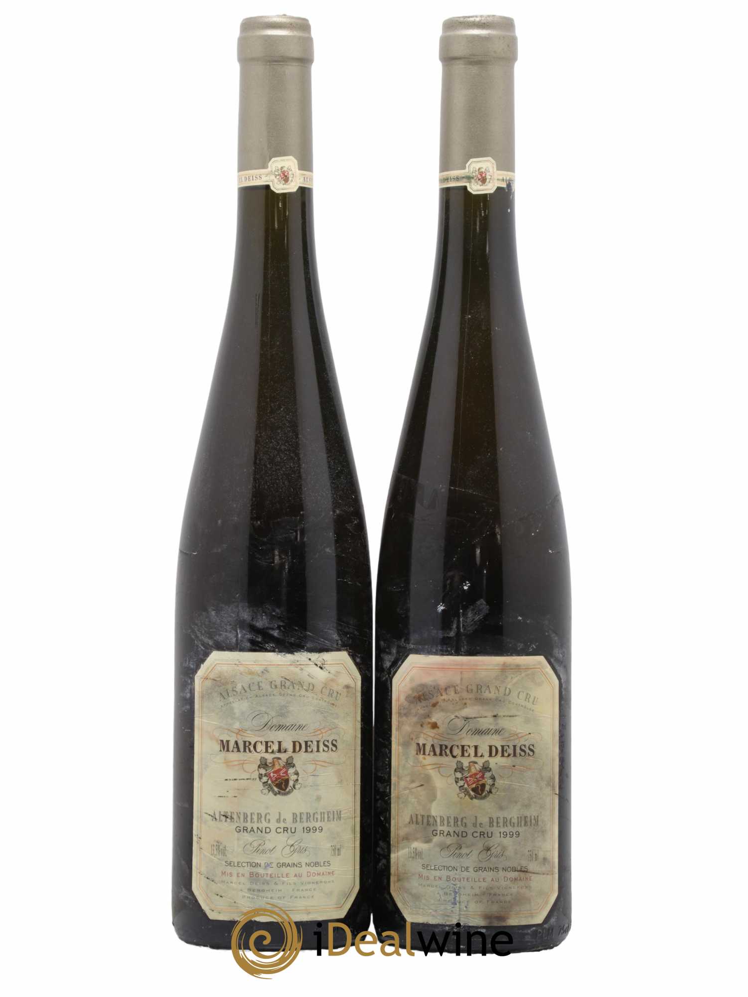 Alsace Grand Cru Altenberg de Bergheim Marcel Deiss (Domaine) Pinot Gris 1999 - Lotto di 2 bottiglie - 0