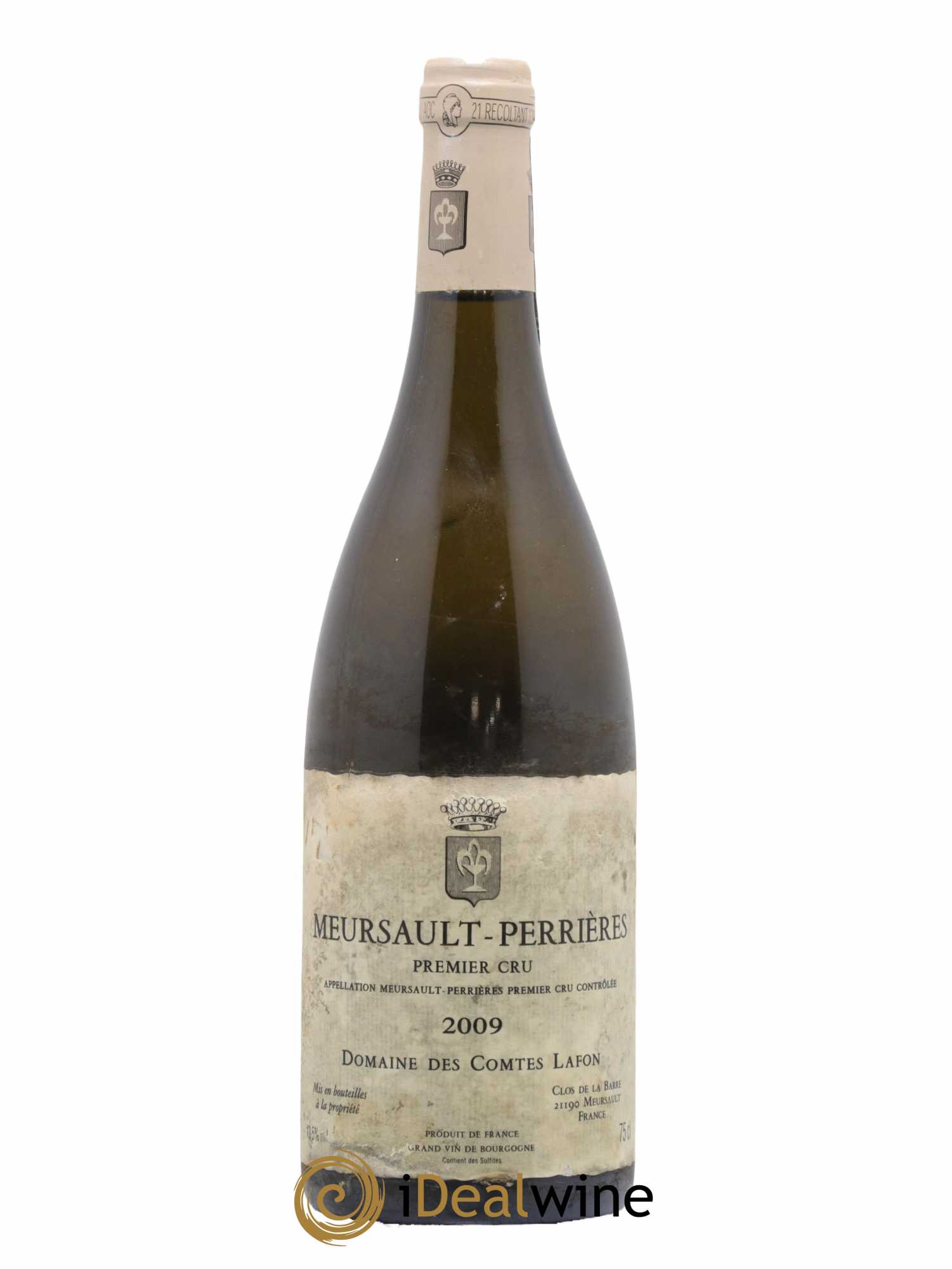 Meursault 1er Cru Perrières Comtes Lafon (Domaine des) 2009 - Lot de 1 bouteille - 0