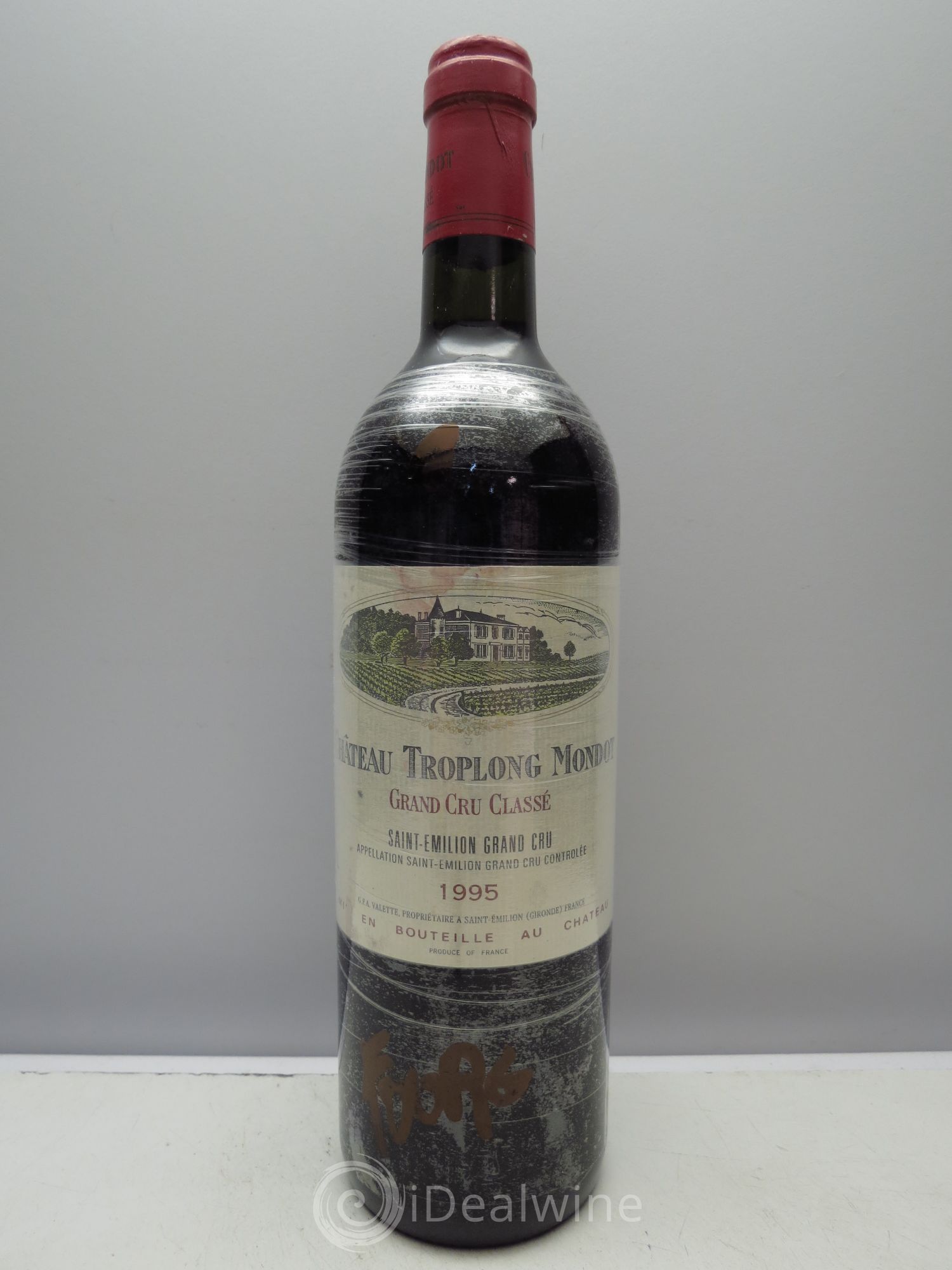 Château Troplong Mondot 1er Grand Cru Classé B 1995 - Lot de 1 bouteille - 0