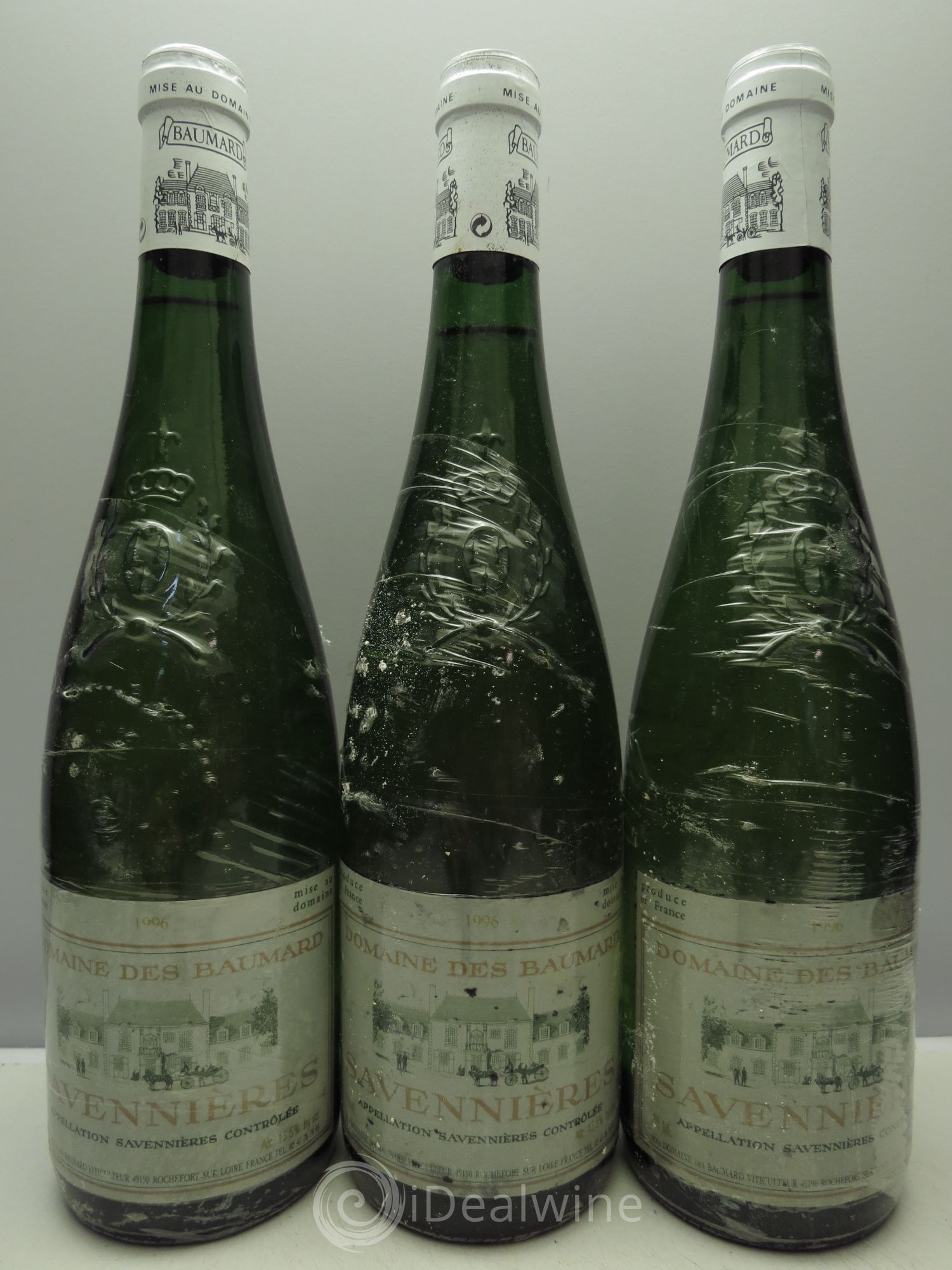 Savennières 1996 - Lot de 3 bouteilles - 0