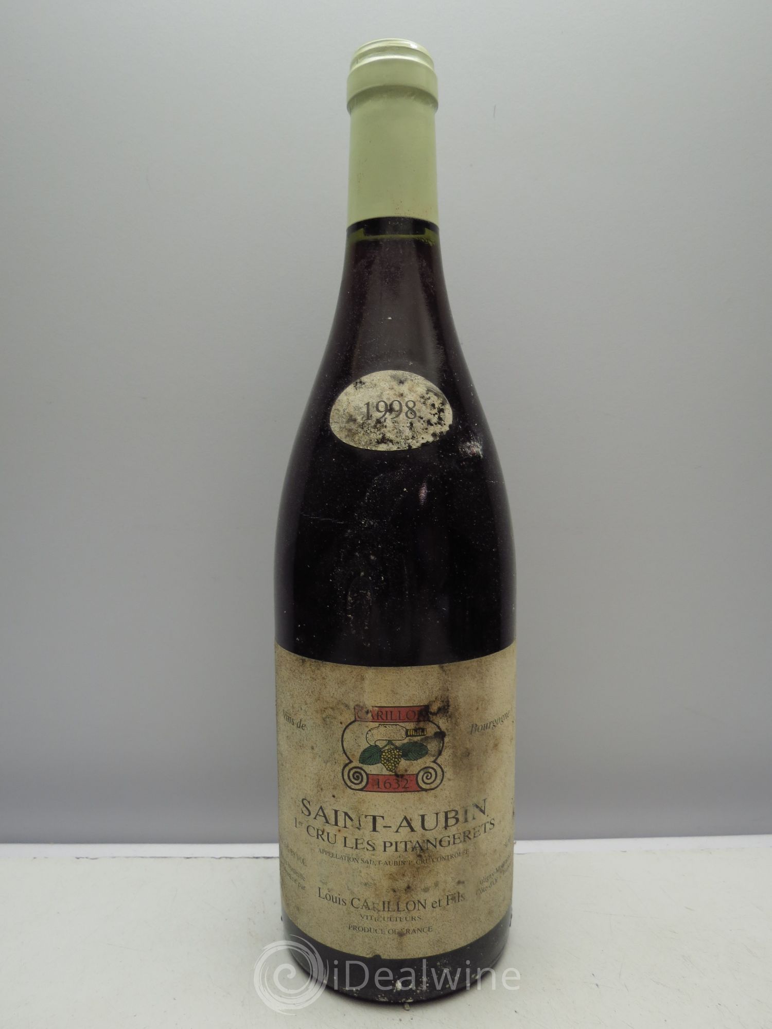 Saint-Aubin 1er Cru Les Pitangerets Domaine Carillon 1998 - Lotto di 6 bottiglie - 0