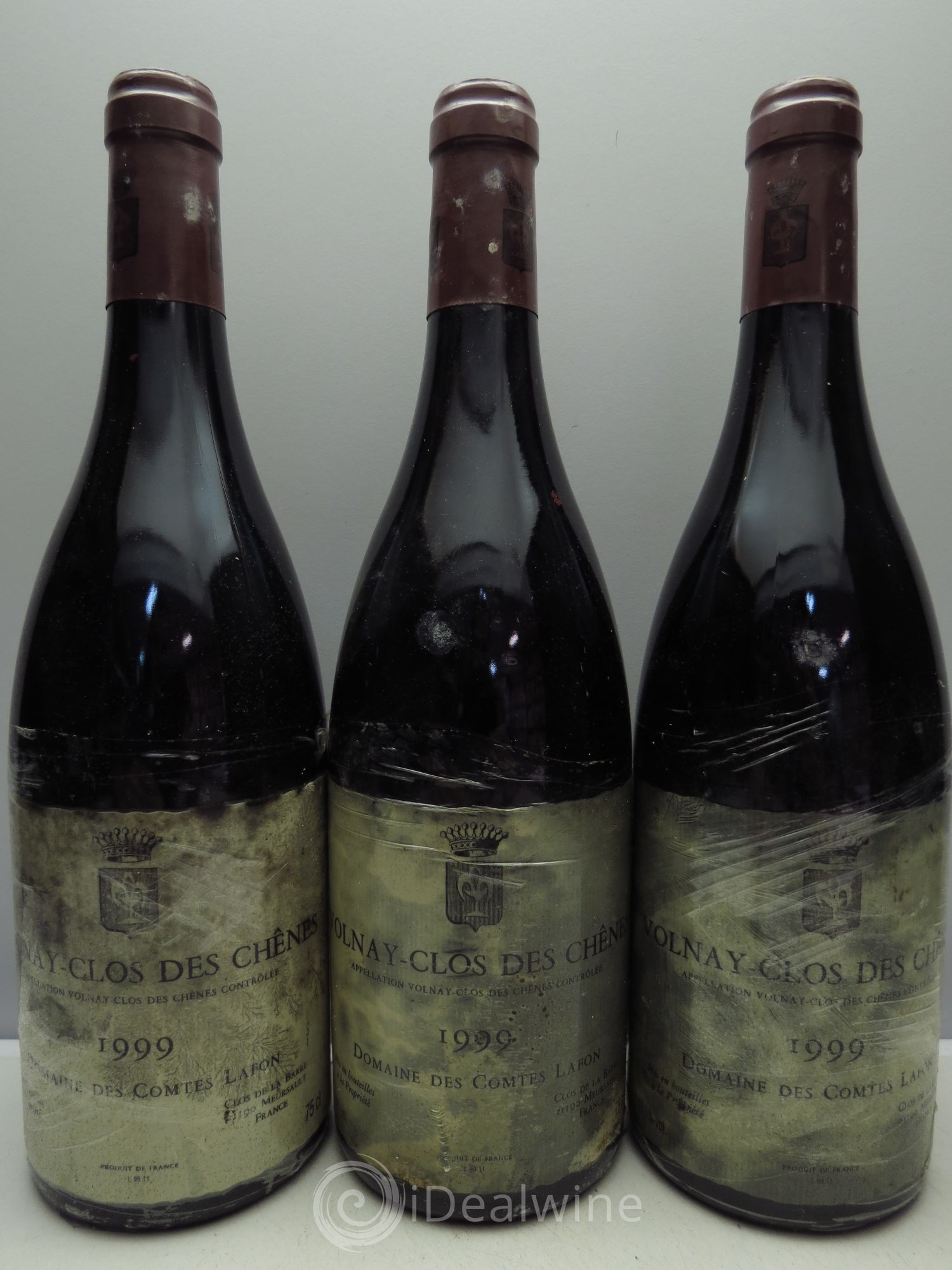 Volnay 1er Cru Clos des Chênes Comtes Lafon (Domaine des) 1999 - Lot de 3 bouteilles - 0