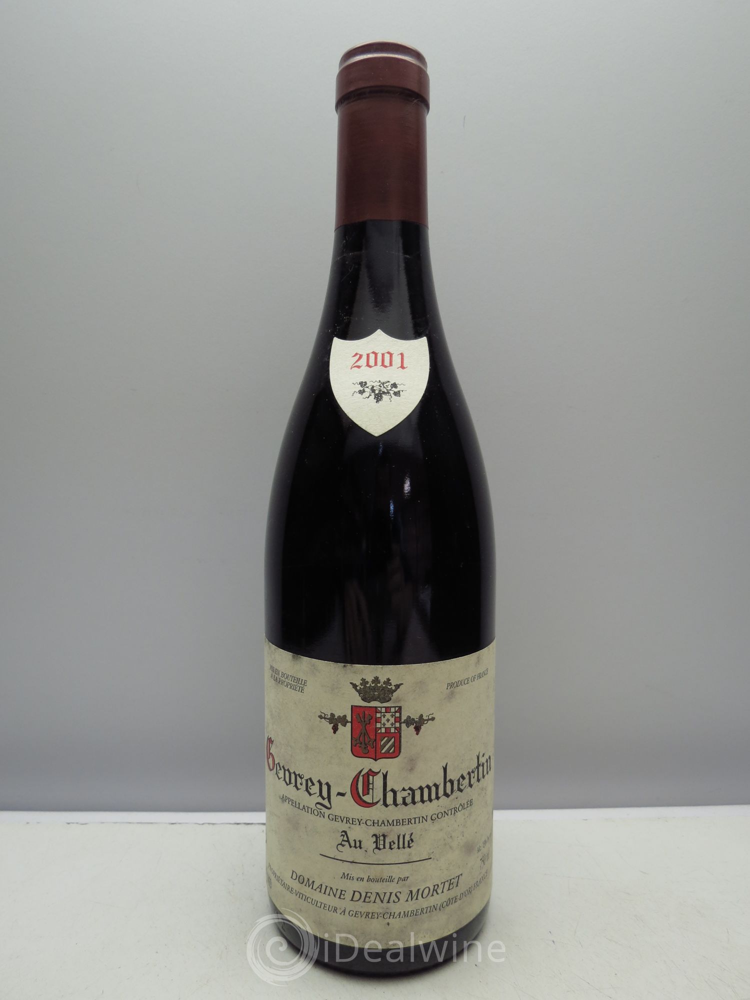 Gevrey-Chambertin Denis Mortet (Domaine) Au Velle 2001 - Lot de 6 bouteilles - 0