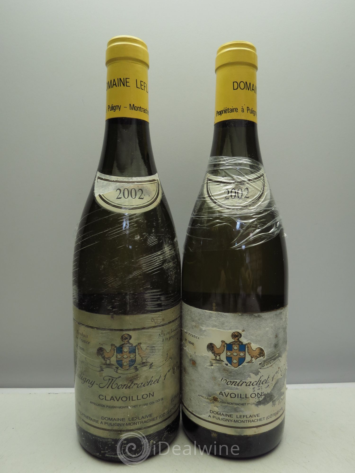 Puligny-Montrachet 1er Cru Clavoillon Leflaive (Domaine) 2002 - Lot de 2 bouteilles - 0