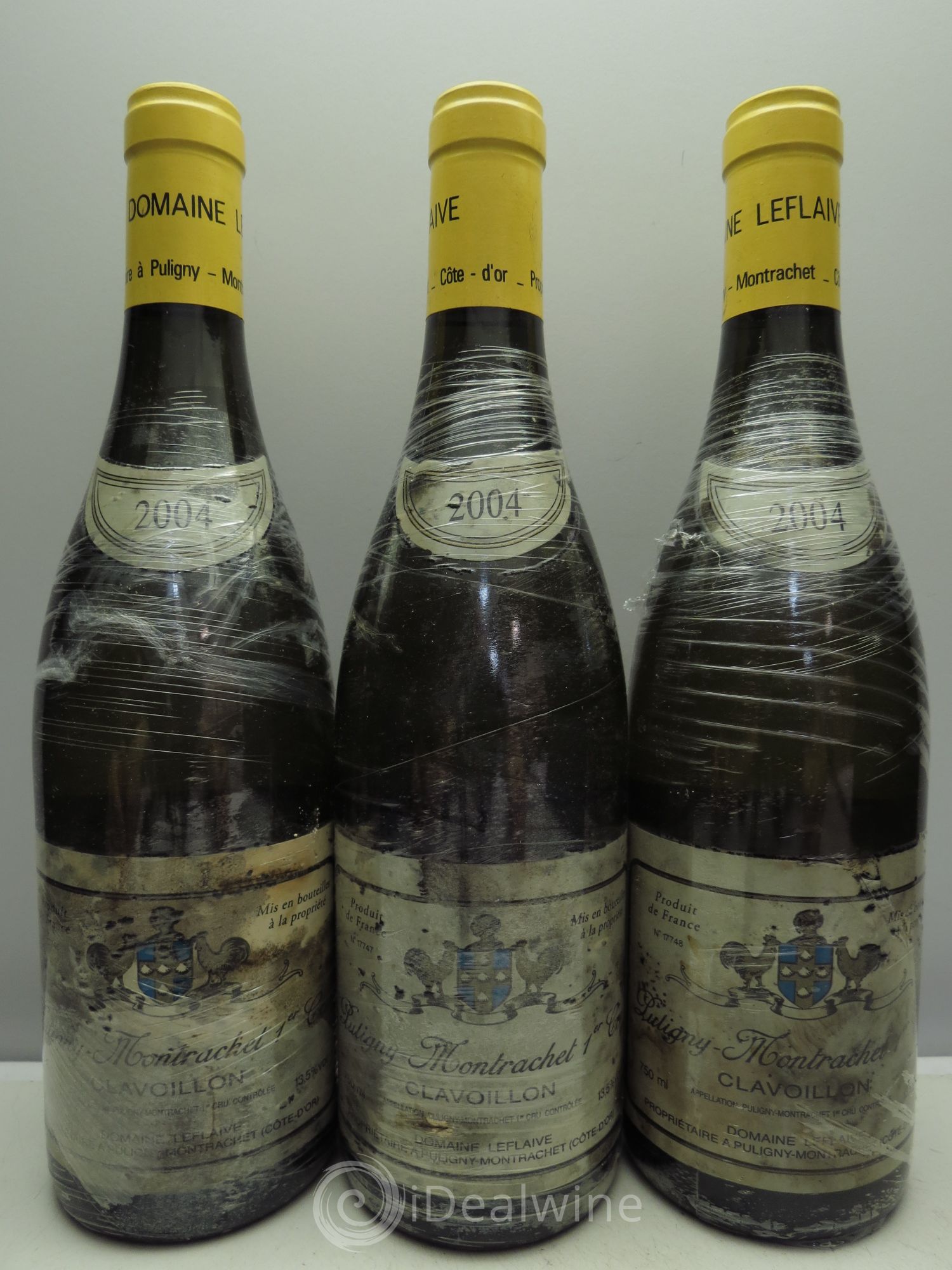 Puligny-Montrachet 1er Cru Clavoillon Leflaive (Domaine) 2004 - Lot de 3 bouteilles - 0