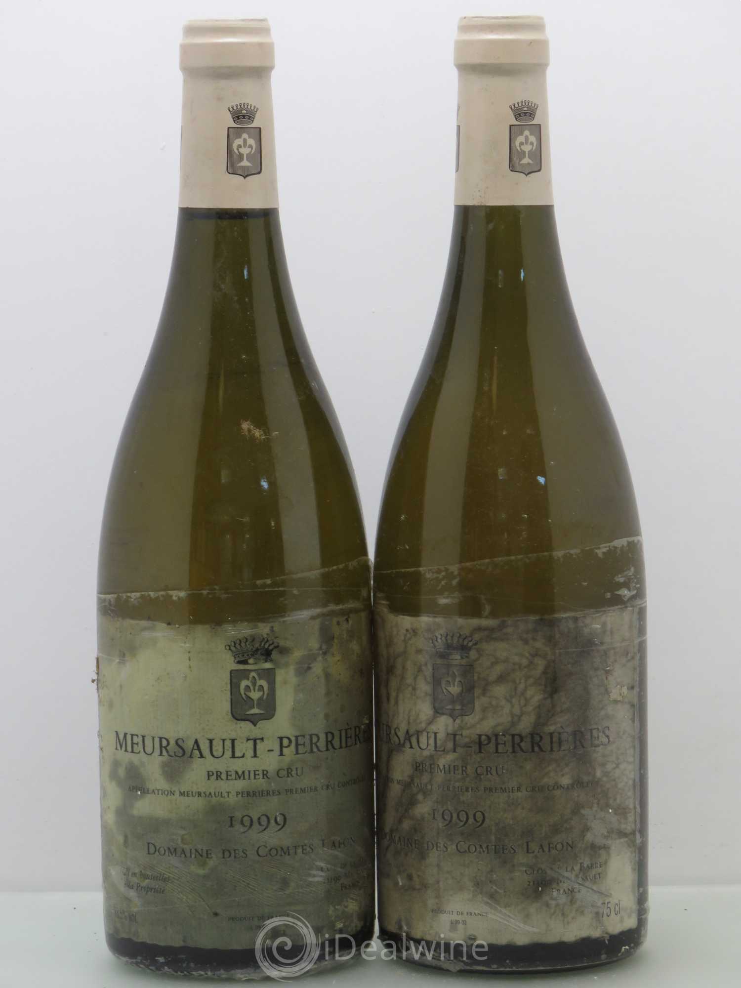 Meursault 1er Cru Perrières Comtes Lafon (Domaine des) 1999 - Lot de 2 bouteilles - 0