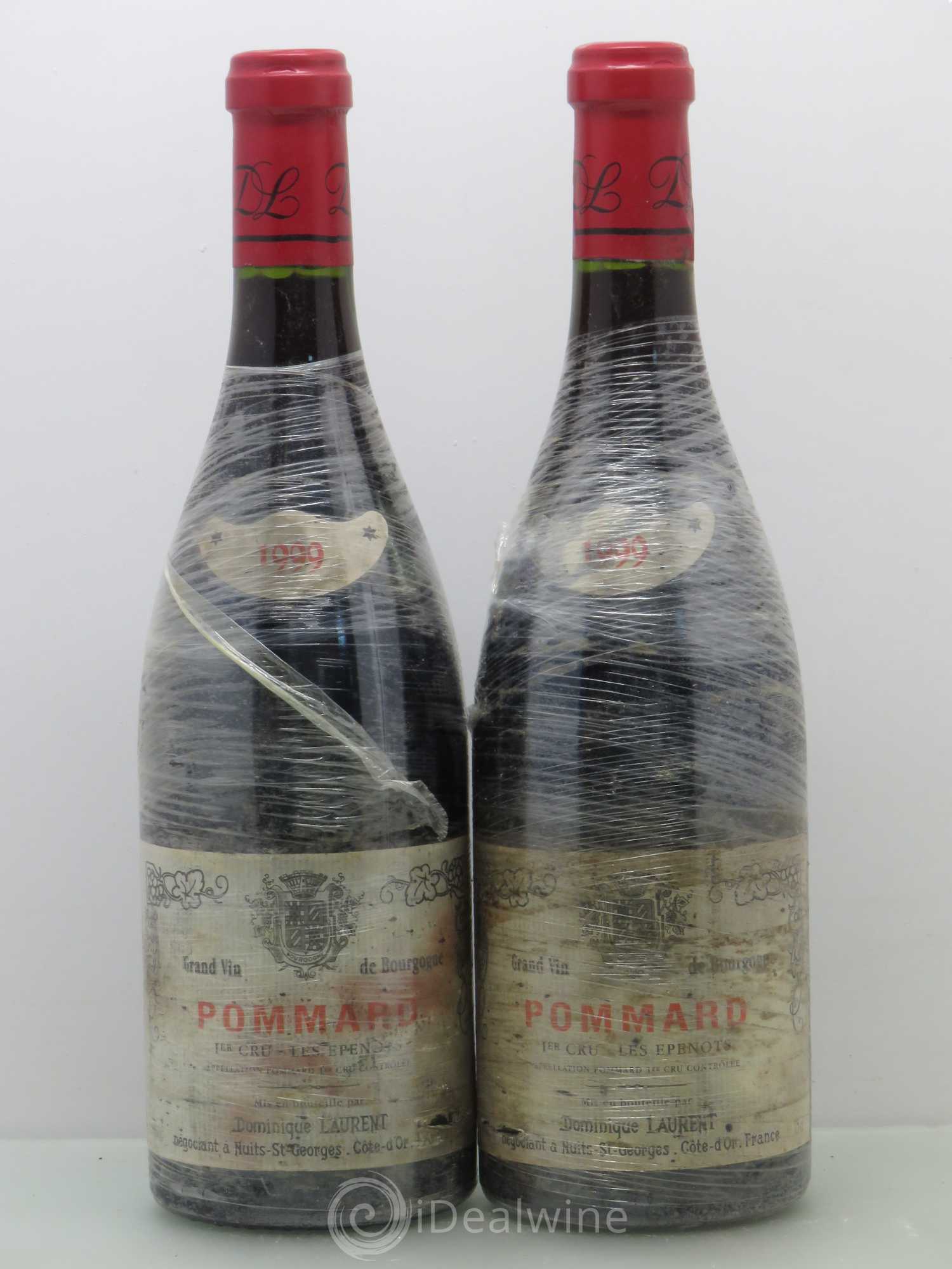 Pommard 1er Cru Les Epenots Dominique Laurent 1999 - Lot de 2 bouteilles - 0