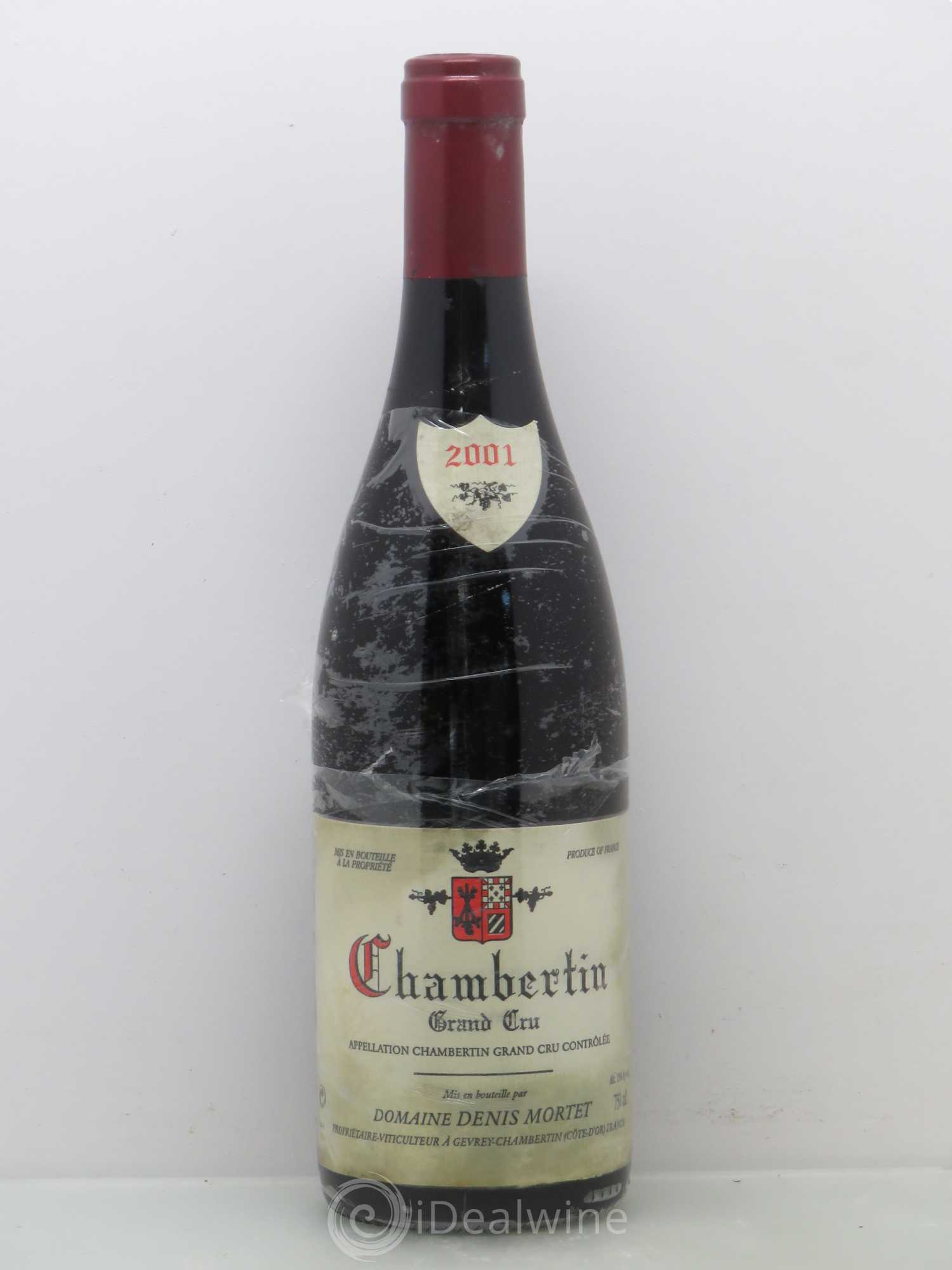 Chambertin Grand Cru Denis Mortet (Domaine) 2001 - Lot de 1 bouteille - 0