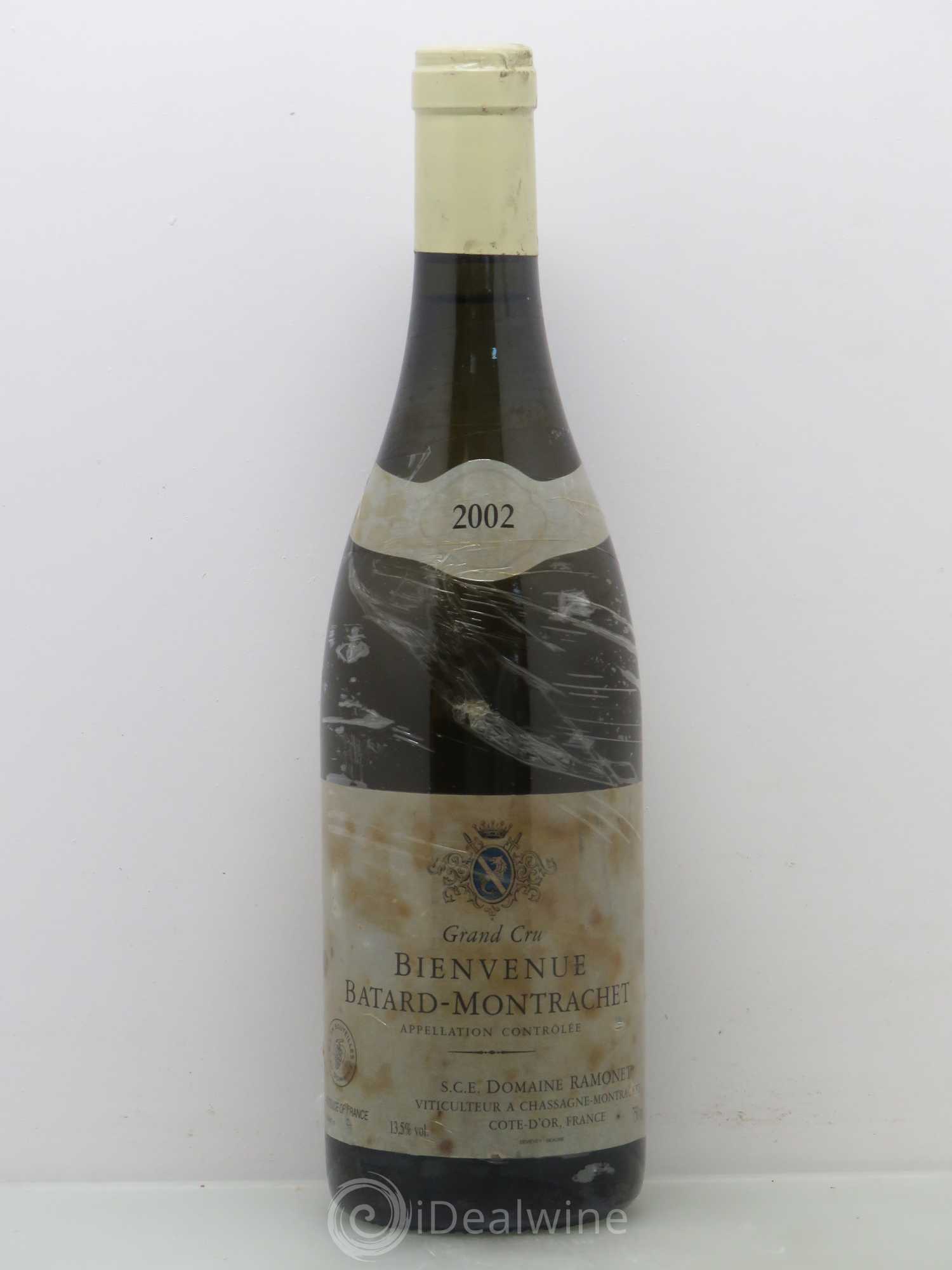 Bienvenues-Bâtard-Montrachet Grand Cru Ramonet (Domaine) 2002 - Lot de 1 bouteille - 0