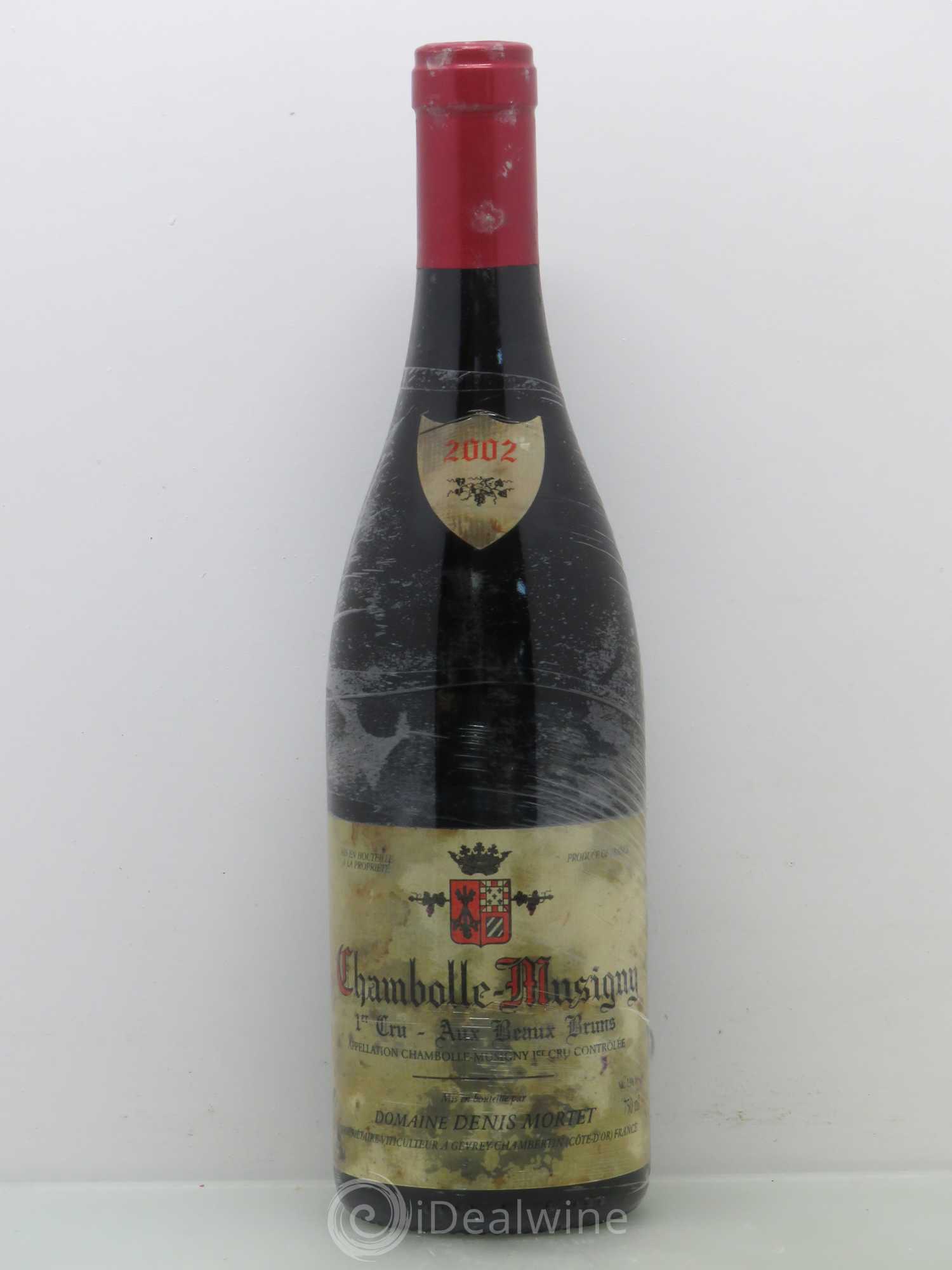 Chambolle-Musigny 1er Cru Aux Beaux Bruns Denis Mortet (Domaine) 2002 - Lot de 1 bouteille - 0