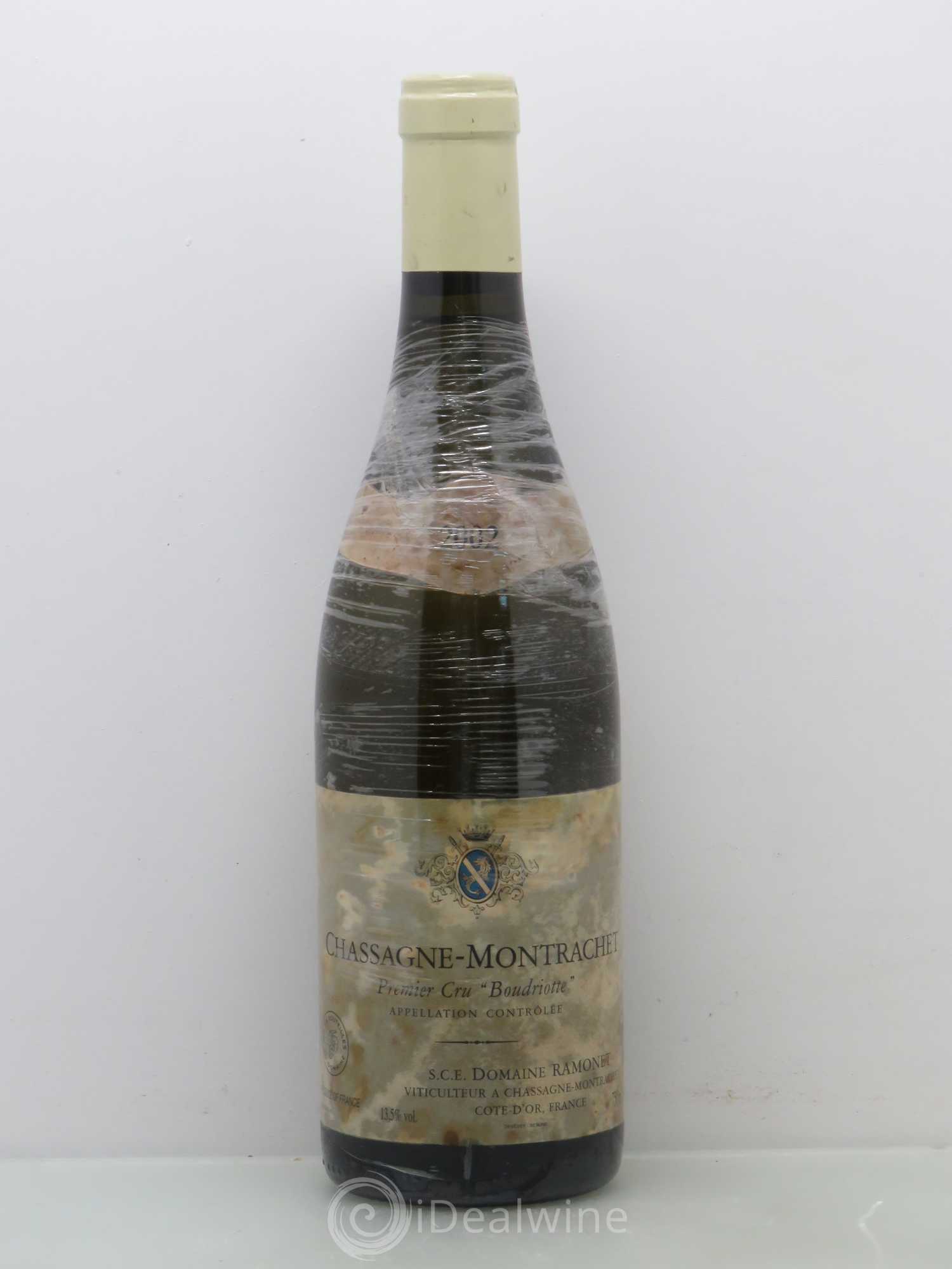 Chassagne-Montrachet 1er Cru Boudriotte Ramonet (Domaine) 2002 - Lot de 1 bouteille - 0