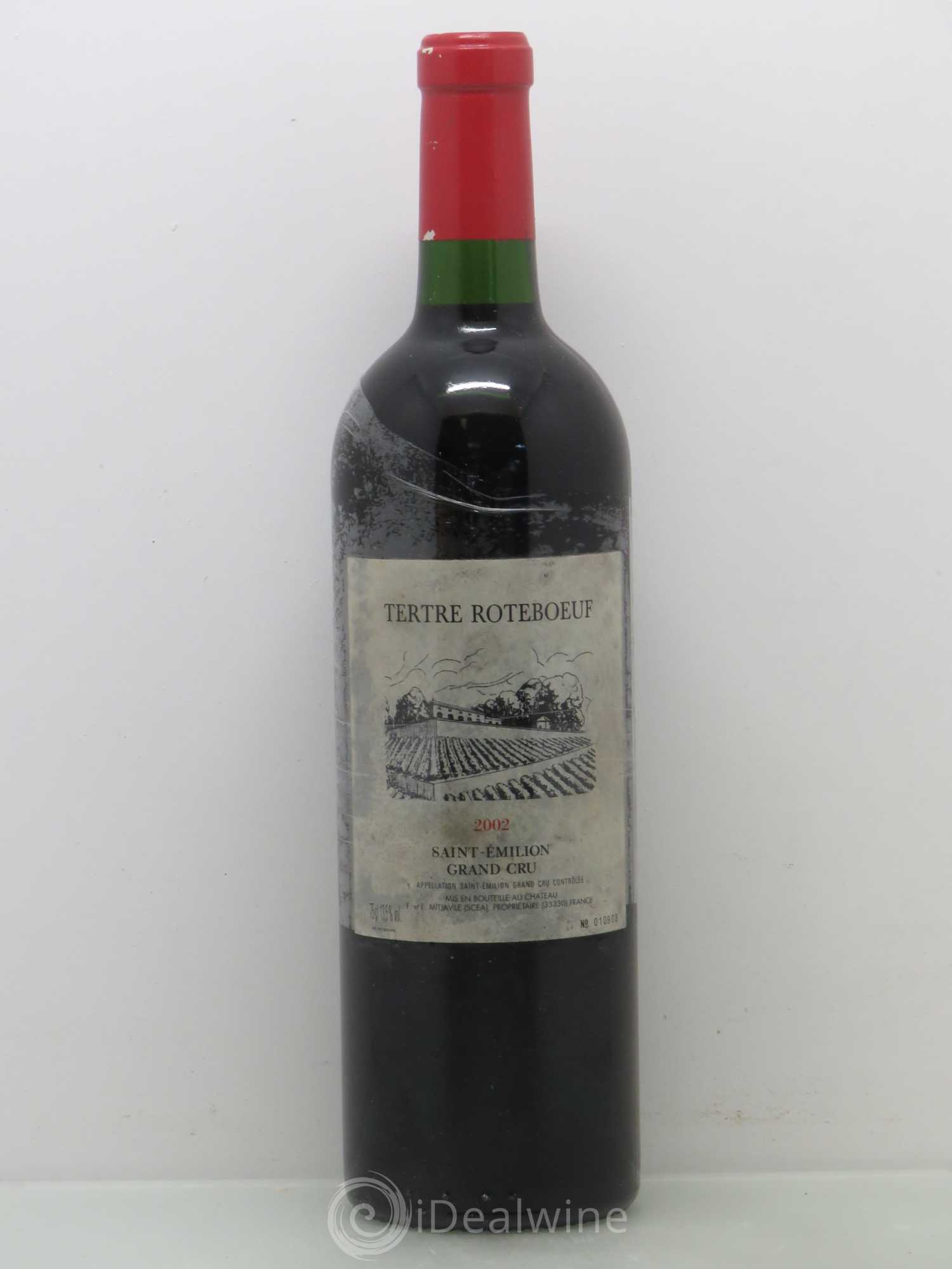 Château Tertre Roteboeuf 2002 - Lot de 1 bouteille - 0