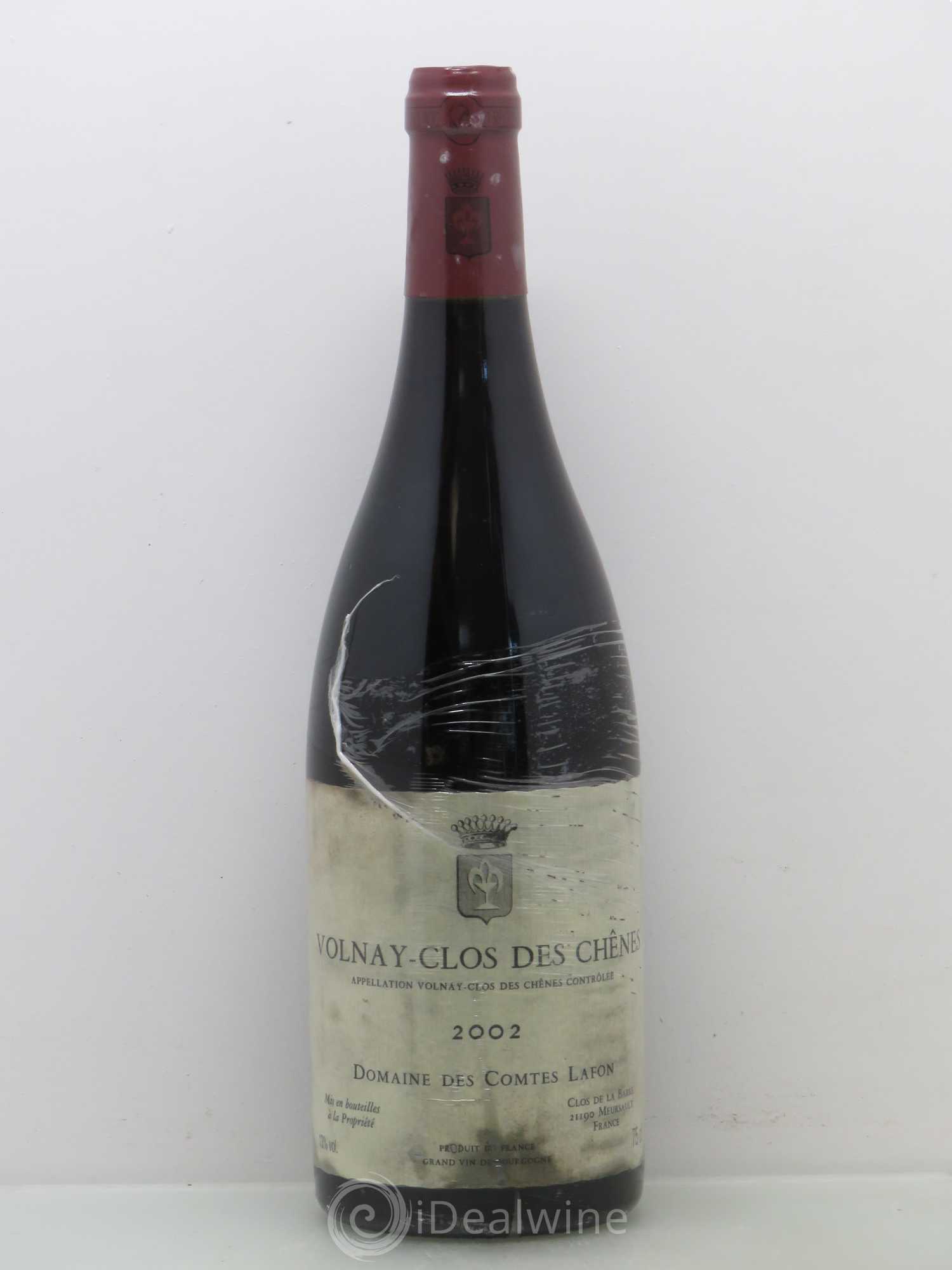 Volnay 1er Cru Clos des Chênes Comtes Lafon (Domaine des) 2002 - Lot de 1 bouteille - 0