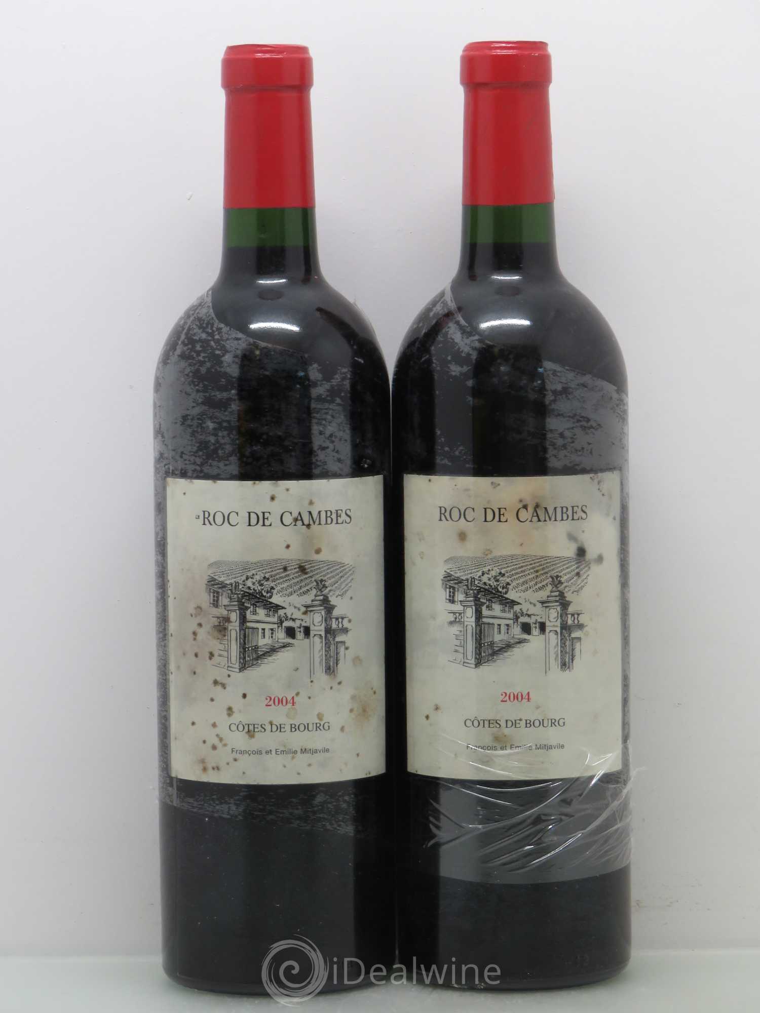 Roc de Cambes 2004 - Posten von 2 Flaschen - 0