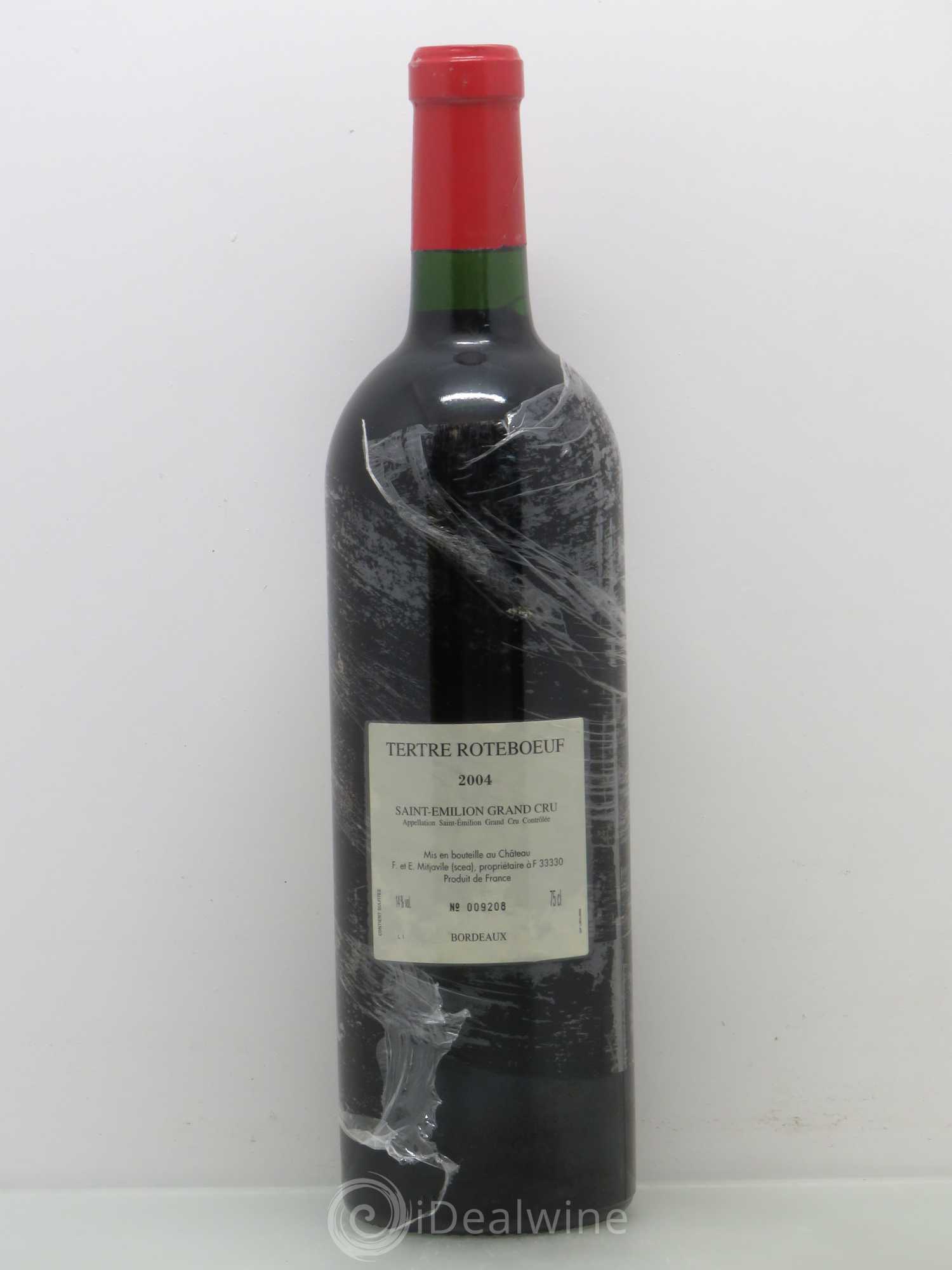 Château Tertre Roteboeuf 2004 - Lot de 1 bouteille - 1