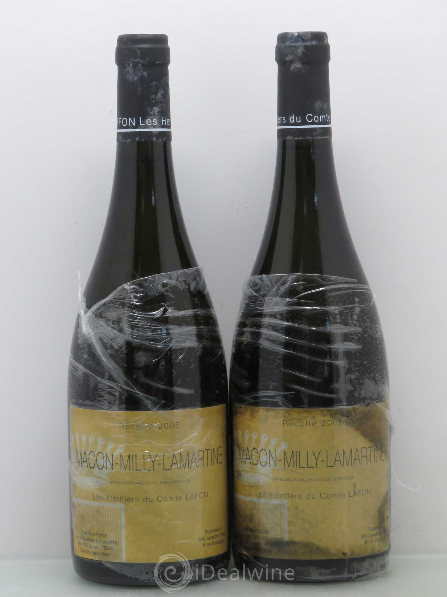 Mâcon Milly-Lamartine Héritiers du Comte Lafon (Domaine des) 2005 - Lot de 4 bouteilles - 2